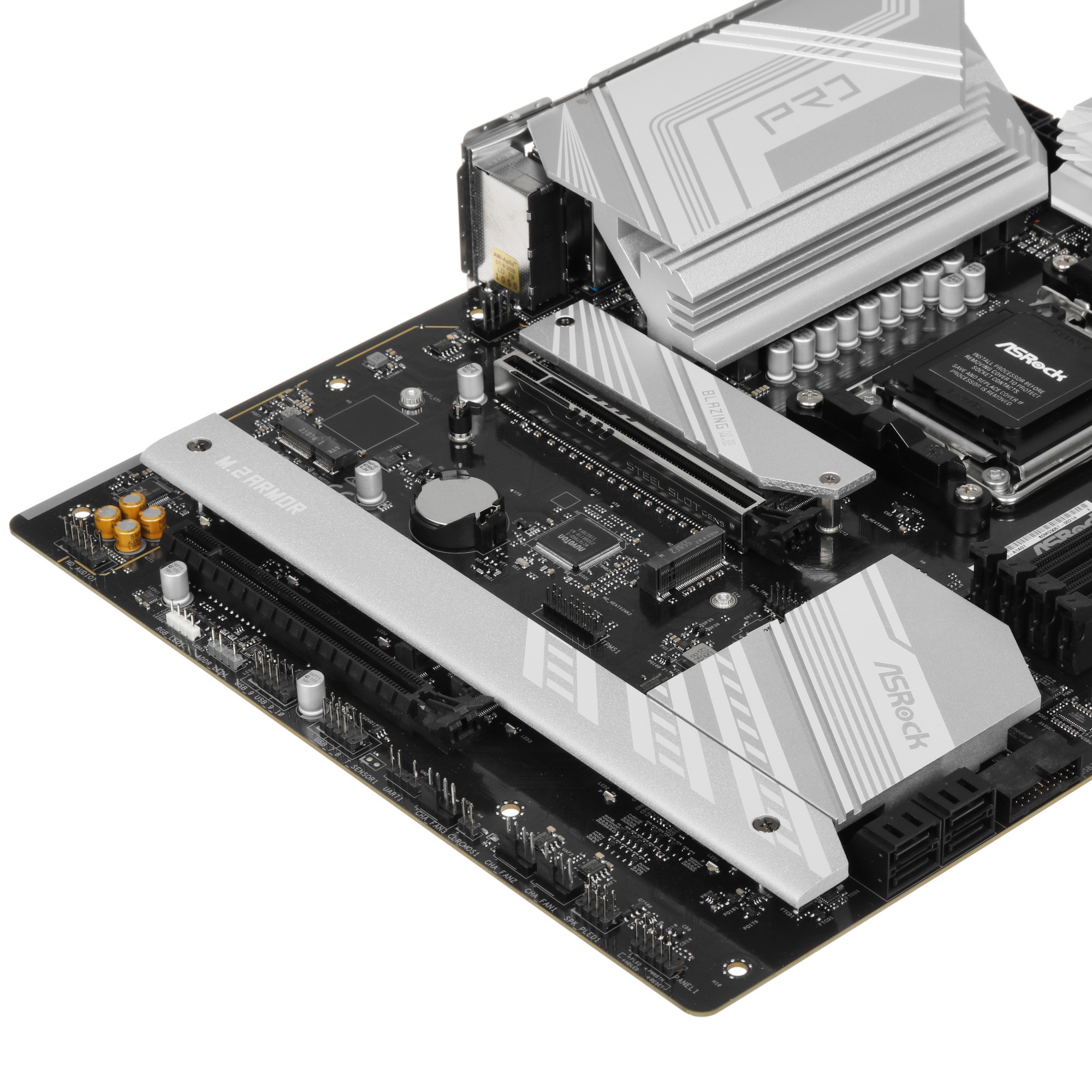 Материнская плата ASROCK B850 PRO RS , AM5, B850, 4*DDR5, 4*SATA, 4*M.2, 6*USB 2.0, 4*USB 3.2, 2*Typ