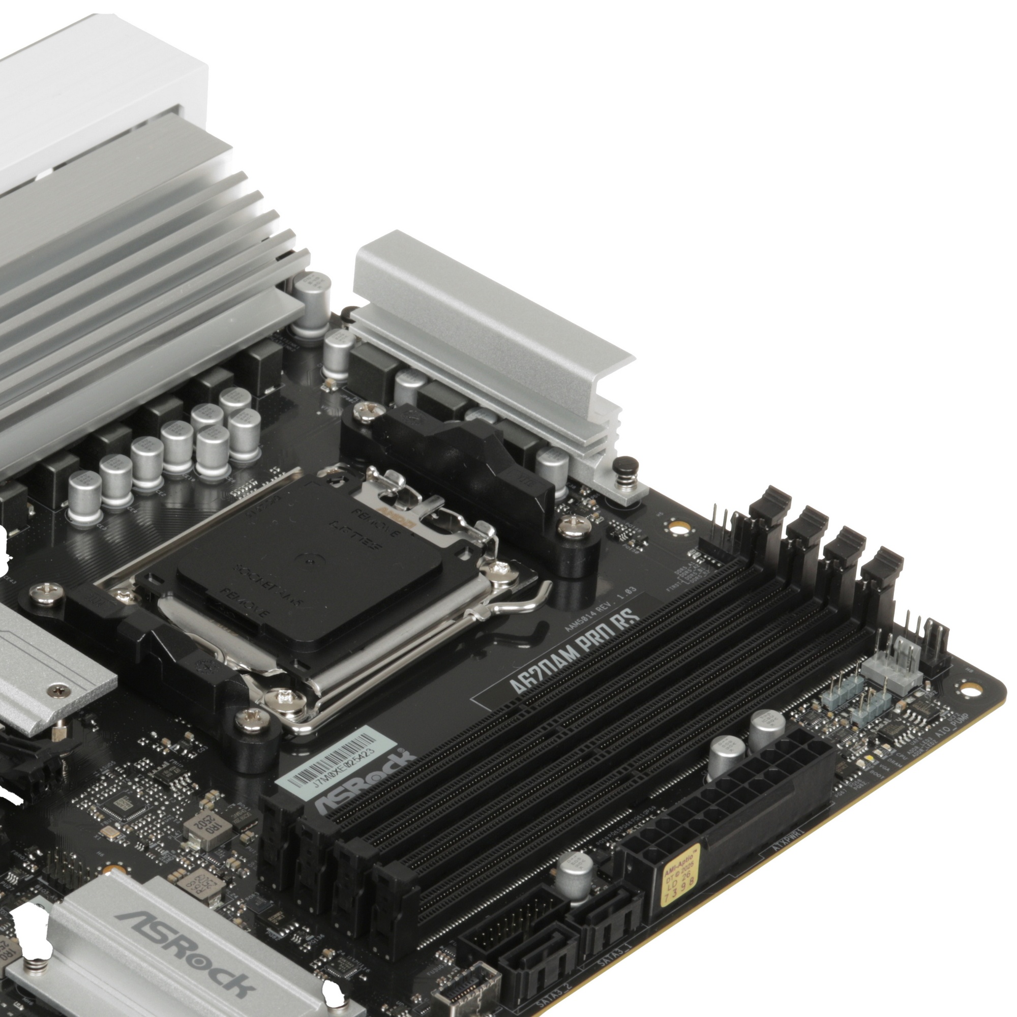 Материнская плата ASROCK A620AM Pro RS, AM5, AMD A620, 4xDDR5, 2xSATA, 3xM.2, 1xPCIe 4.0 x16, 1xPCIe