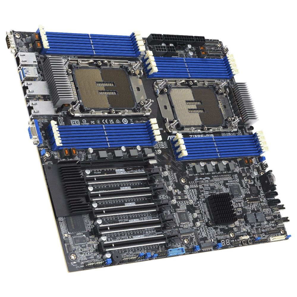 Материнская плата ASUS Z13PE-D16 LGA4677 E-ATX 16xDDR5 5xPCIEx16 PCIEx8 2xM.2 VGA 2x10GLAN