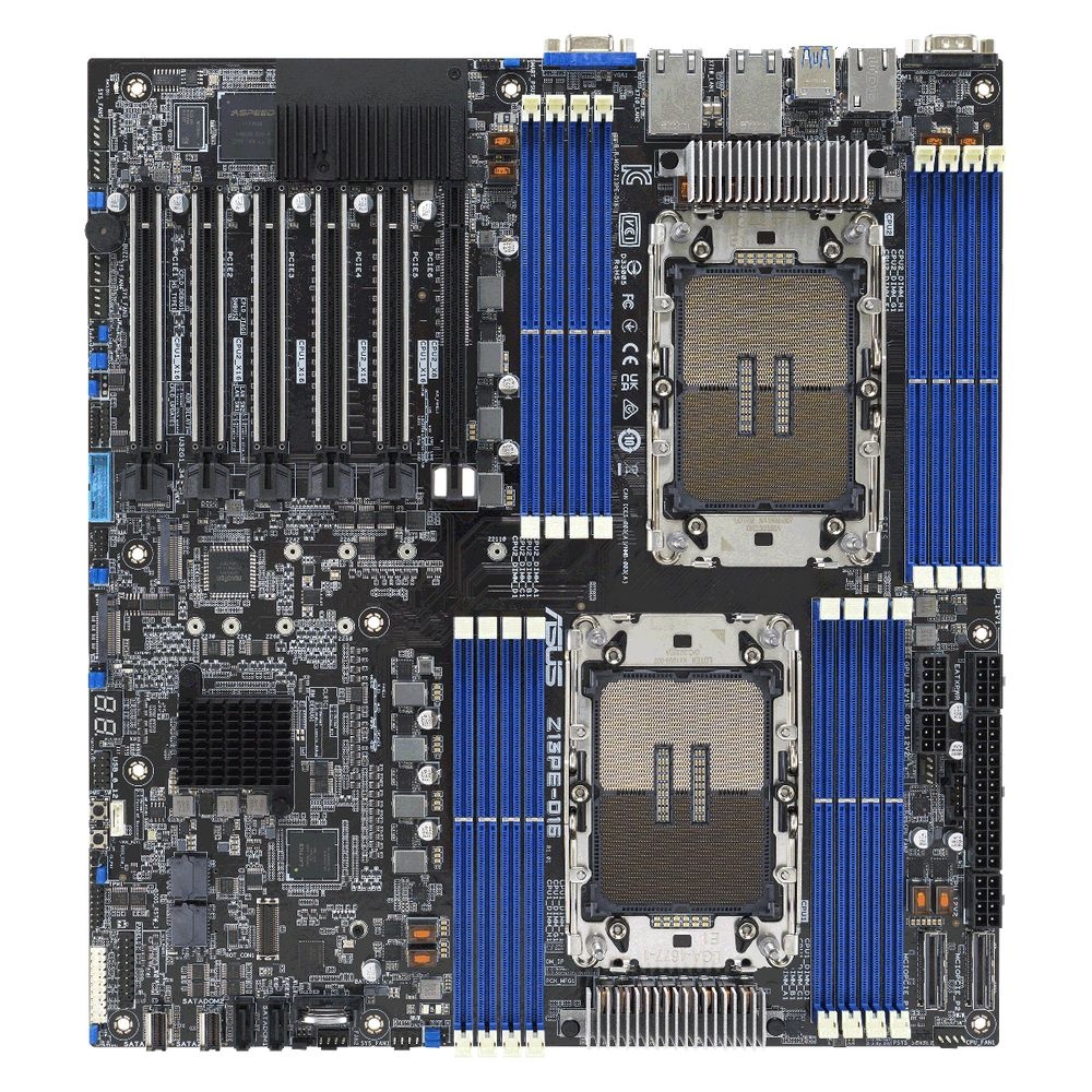 Материнская плата ASUS Z13PE-D16 LGA4677 E-ATX 16xDDR5 5xPCIEx16 PCIEx8 2xM.2 VGA 2x10GLAN