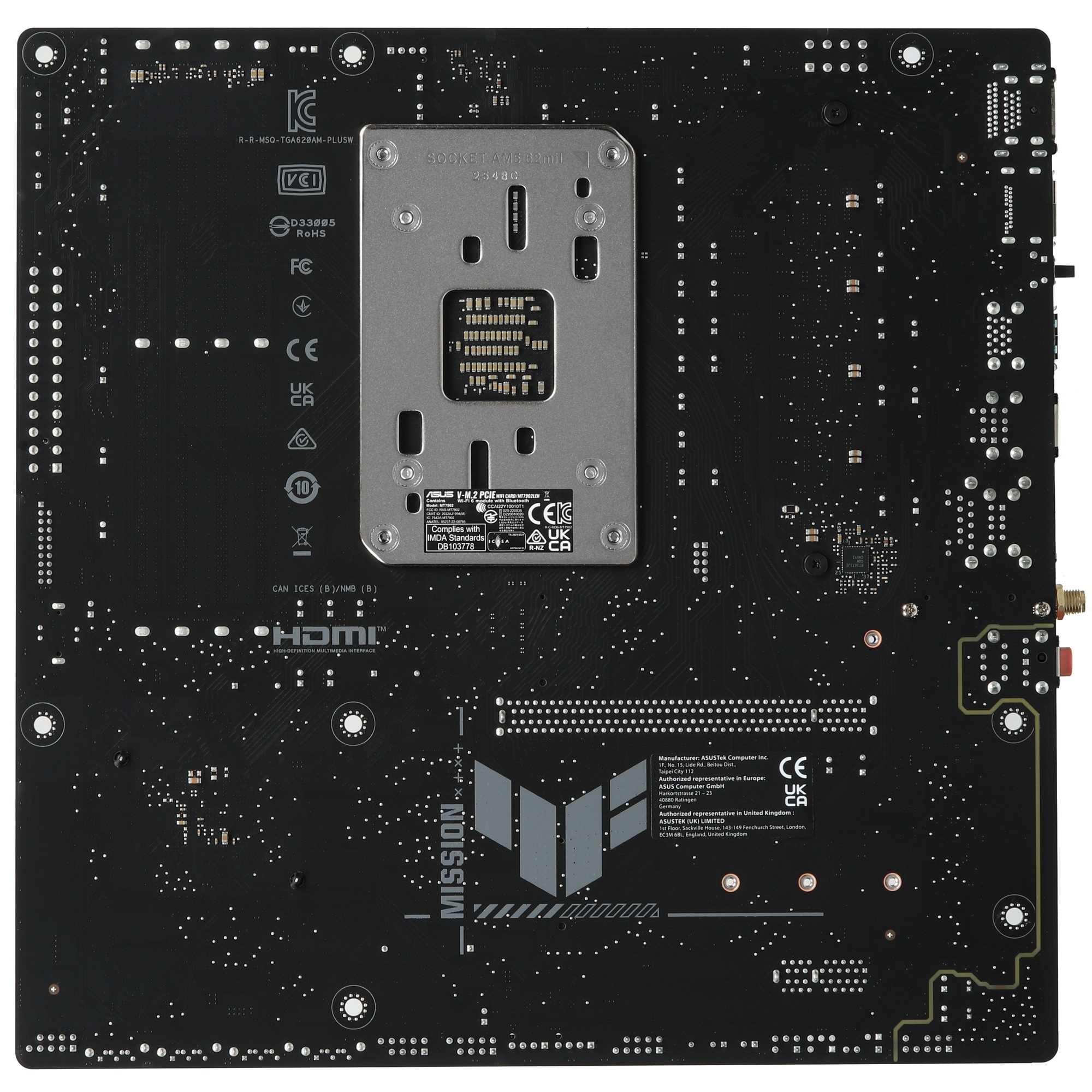 Материнская плата ASUS TUF GAMING A620AM-PLUS WIFI