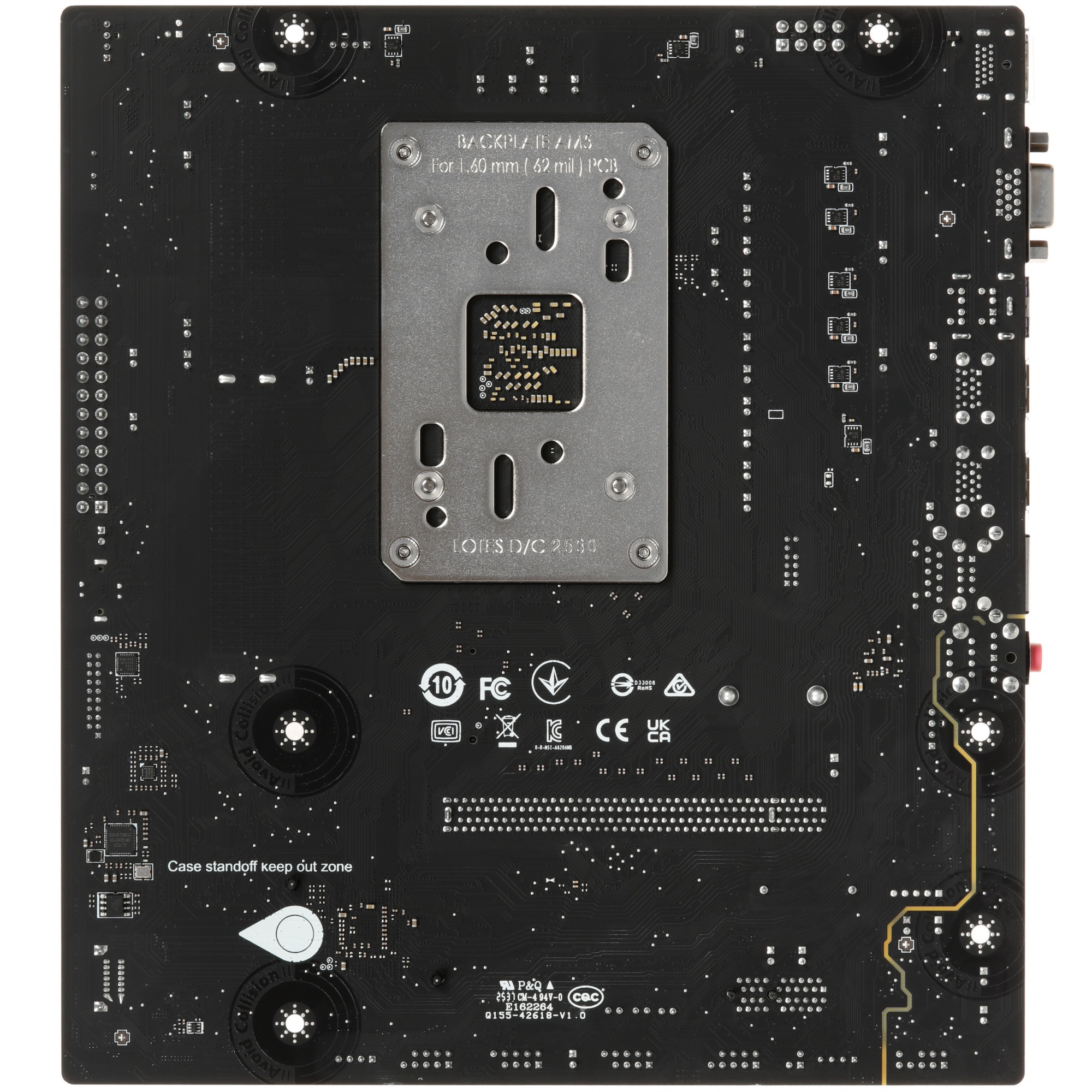 Материнская плата MSI PRO A620AM-B EVO A620, AM5, 2*DDR5, 1*PCIEx16, 1*PCIEx1, 1*M.2, 1*TypeC, 6*USB