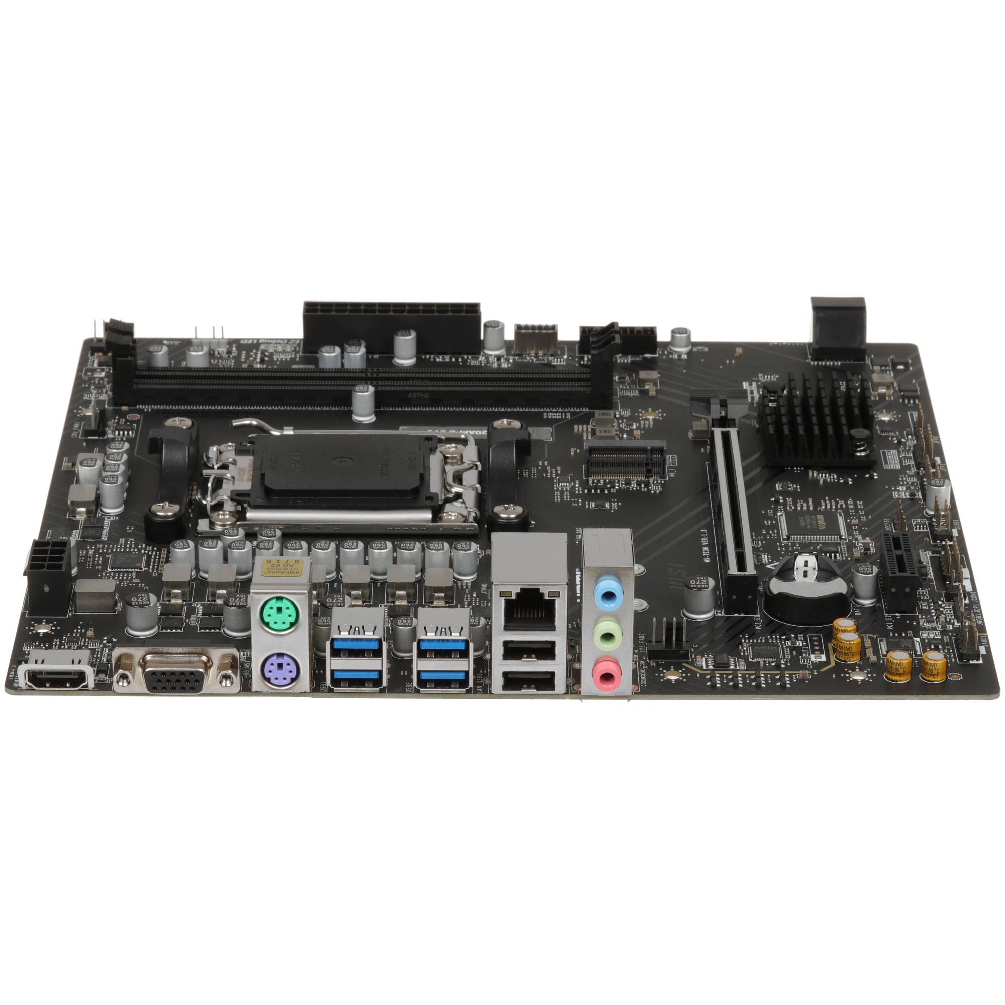 Материнская плата MSI PRO A620AM-B EVO A620, AM5, 2*DDR5, 1*PCIEx16, 1*PCIEx1, 1*M.2, 1*TypeC, 6*USB