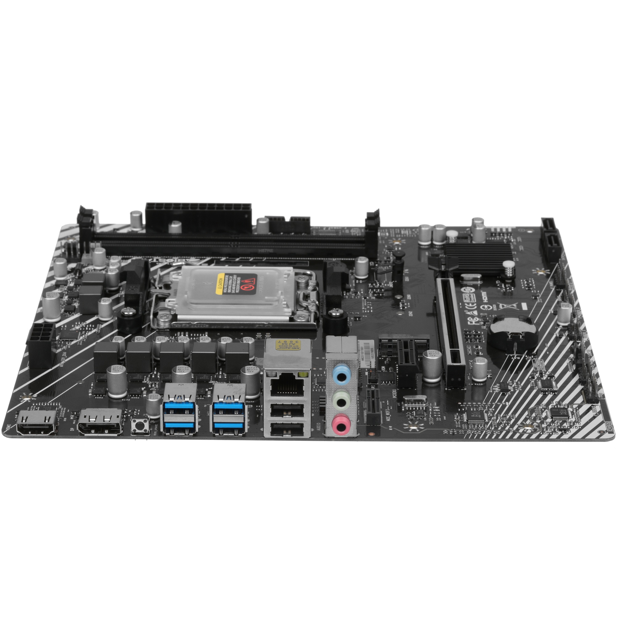 Материнская плата Biostar A620MS-E Socket AM5 AMD A620A 2xDDR5 mATX AC`97 8ch(7.1) GbLAN RAID+HDMI+D