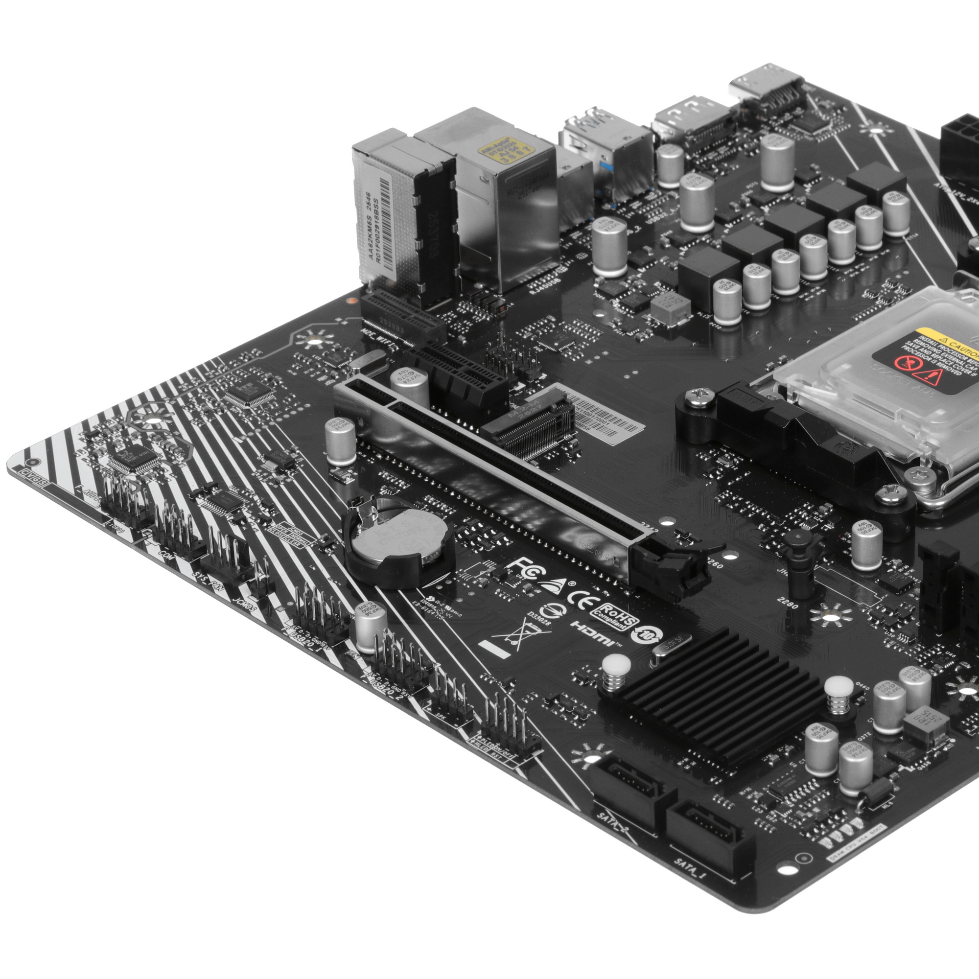 Материнская плата Biostar A620MS-E Socket AM5 AMD A620A 2xDDR5 mATX AC`97 8ch(7.1) GbLAN RAID+HDMI+D