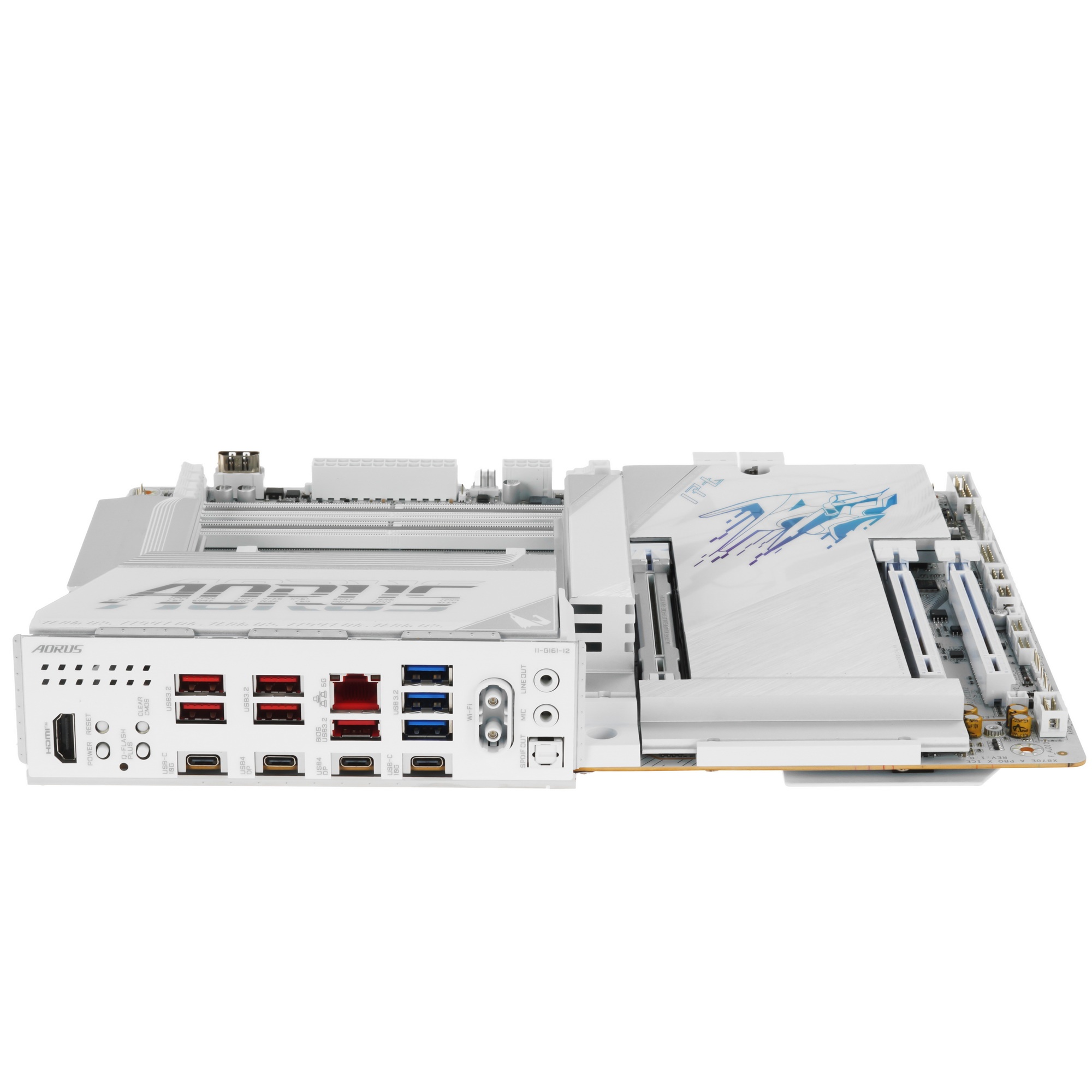Материнская плата Gigabyte X870E AORUS PRO X3D ICE Socket AM5 AMD X870E 4xDDR5 ATX AC`97 8ch(7.1) 5G