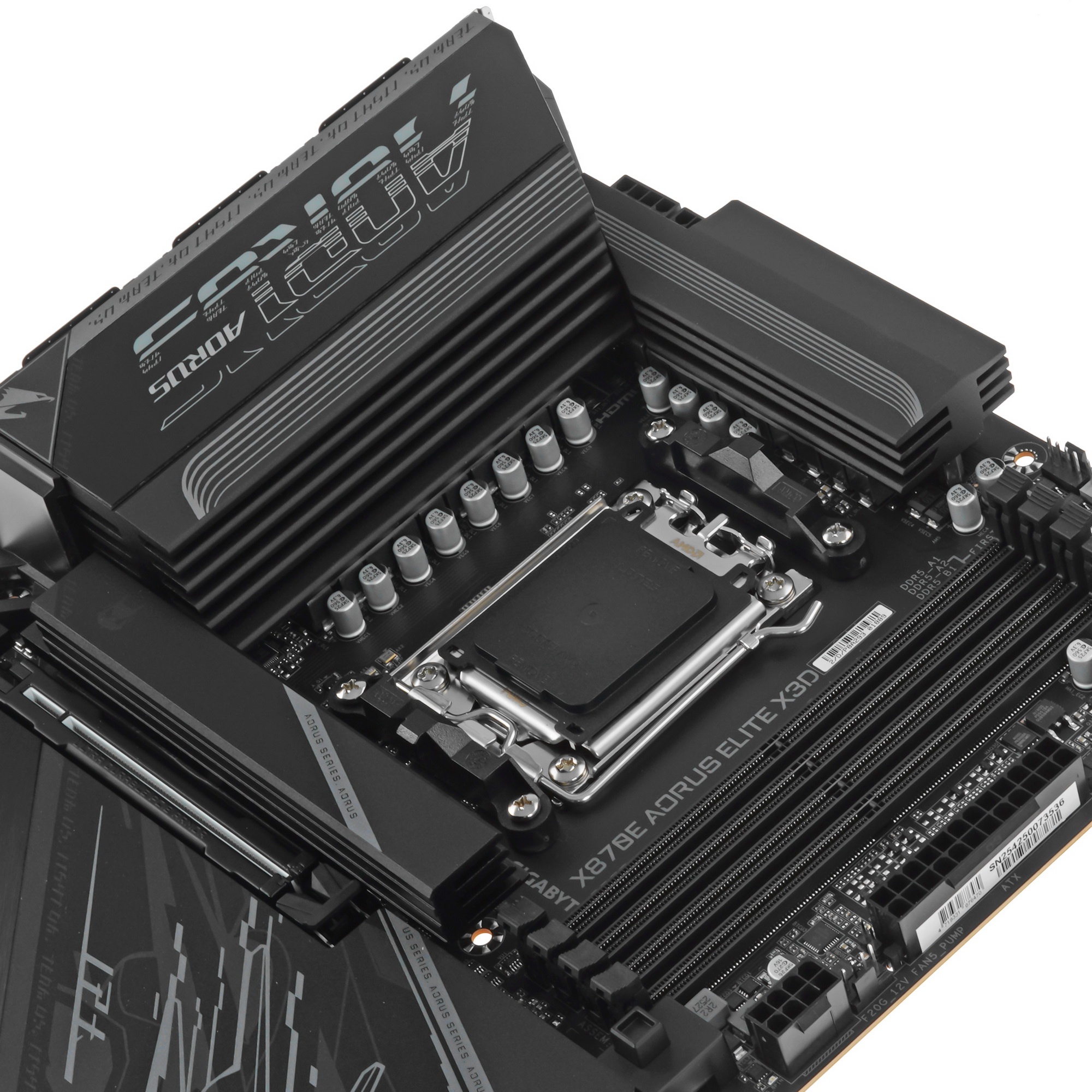 Материнская плата Gigabyte X870E AORUS ELITE X3D Socket AM5 AMD X870E 4xDDR5 ATX AC`97 8ch(7.1) 5Gig