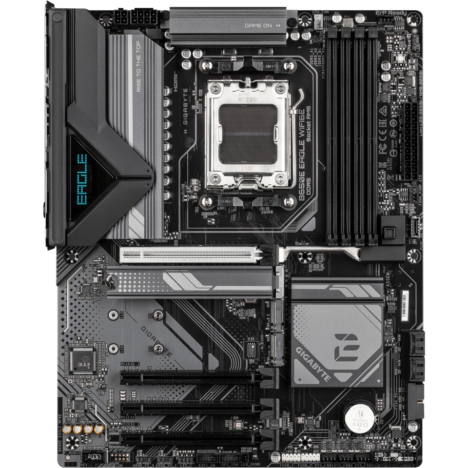 Материнская плата Gigabyte B650E EAGLE WF6E Socket AM5 AMD B650 4xDDR5 ATX AC`97 8ch(7.1) GbLAN RAID