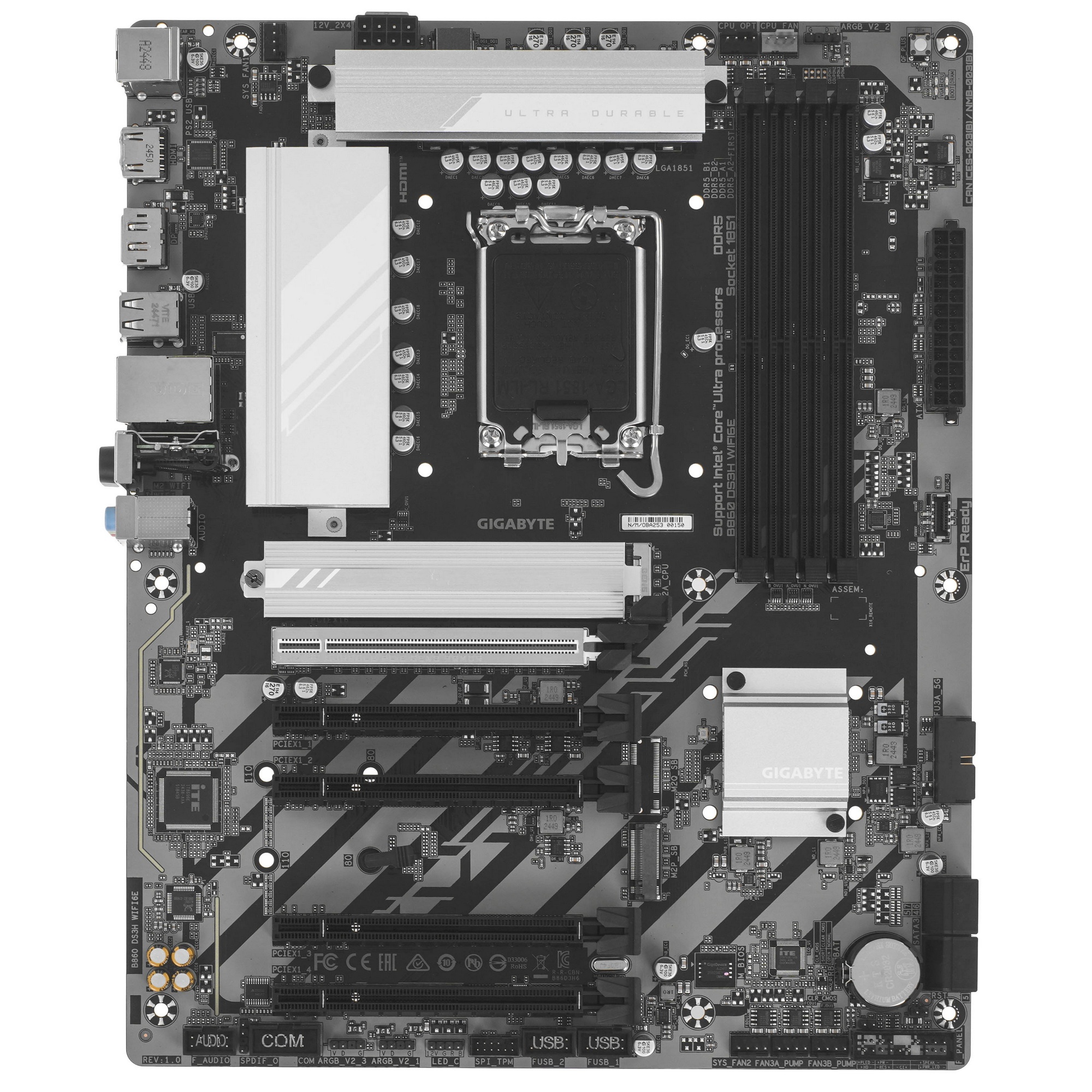 Материнская плата Gigabyte B860 DS3H WIFI6E,