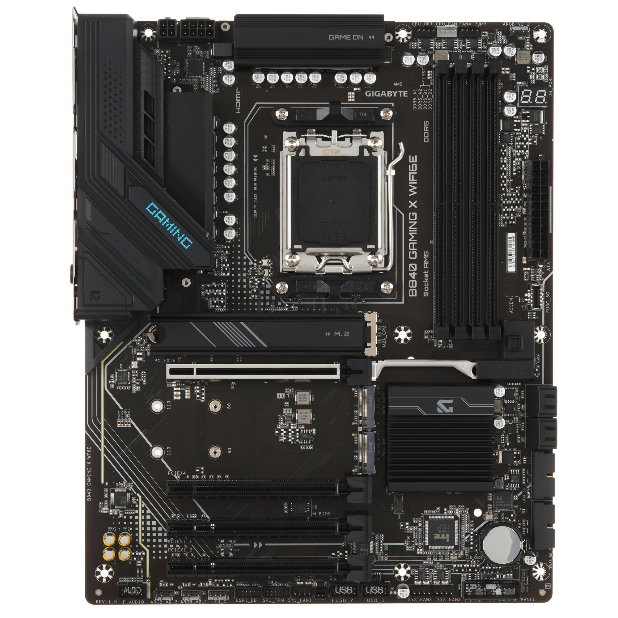 Материнская плата Gigabyte B840 GAMING X WIFI6E