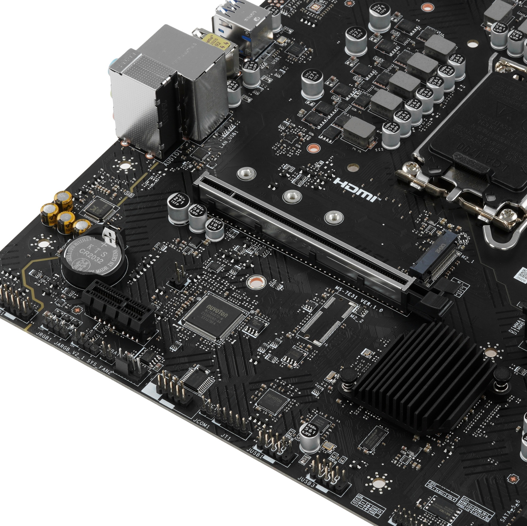 Материнская плата H610 S1700 MATX PRO H610M-B MSI