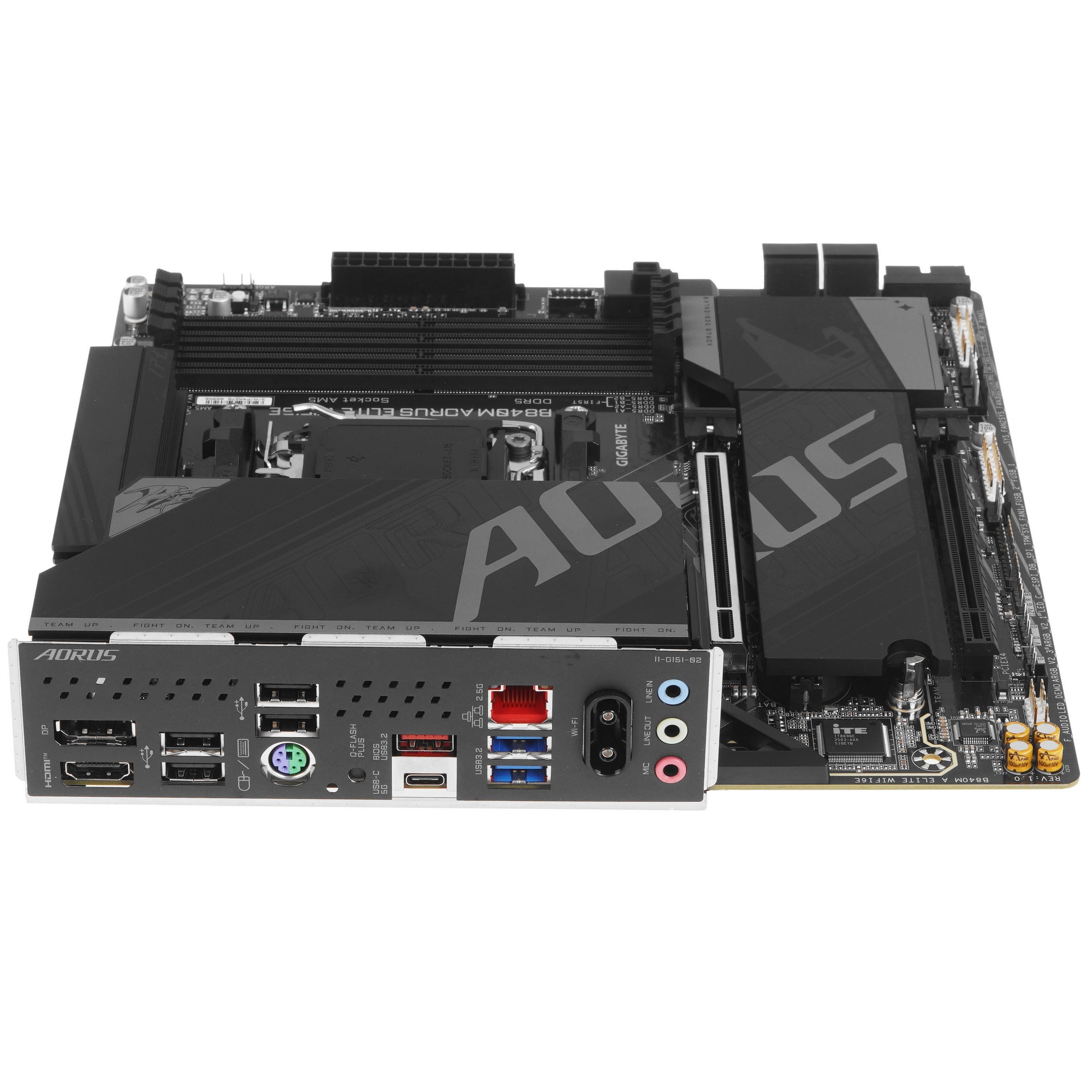 Материнская плата Gigabyte B840M AORUS ELITE WIFI6E, RTL