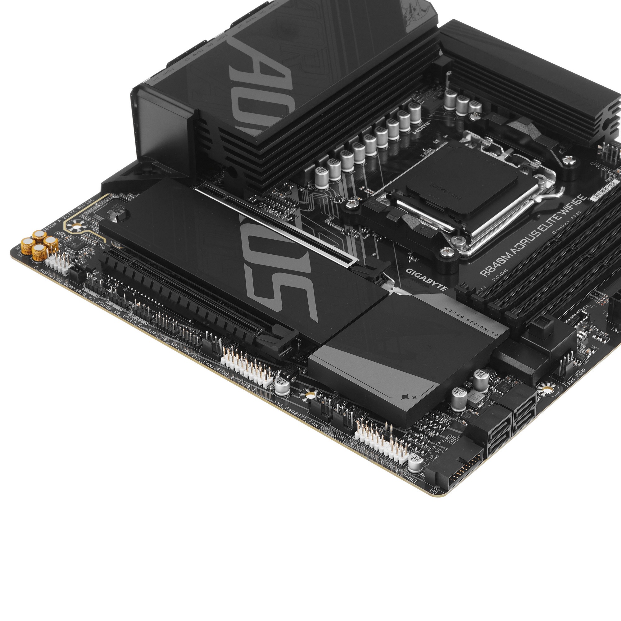 Материнская плата Gigabyte B840M AORUS ELITE WIFI6E, RTL