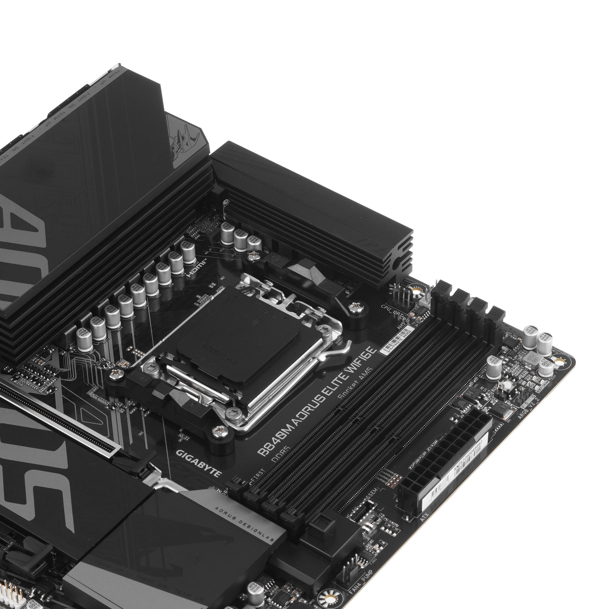 Материнская плата Gigabyte B840M AORUS ELITE WIFI6E, RTL