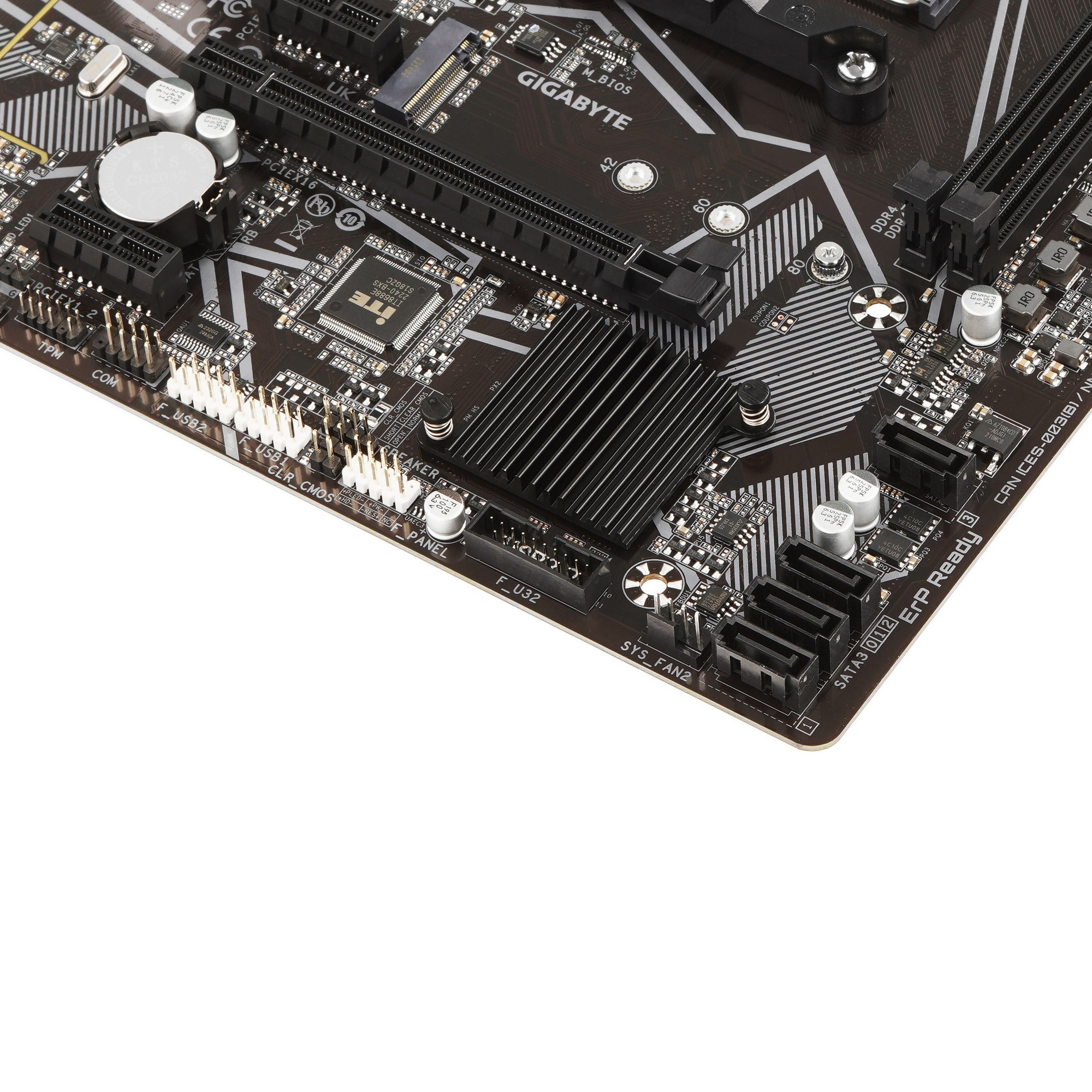Материнская плата Gigabyte A520M S2H, AM4, AMD A520, 2xDDR4, 4xSATA, 1xM.2, 1xPCIe 3.0 x16, 2xPCIe x