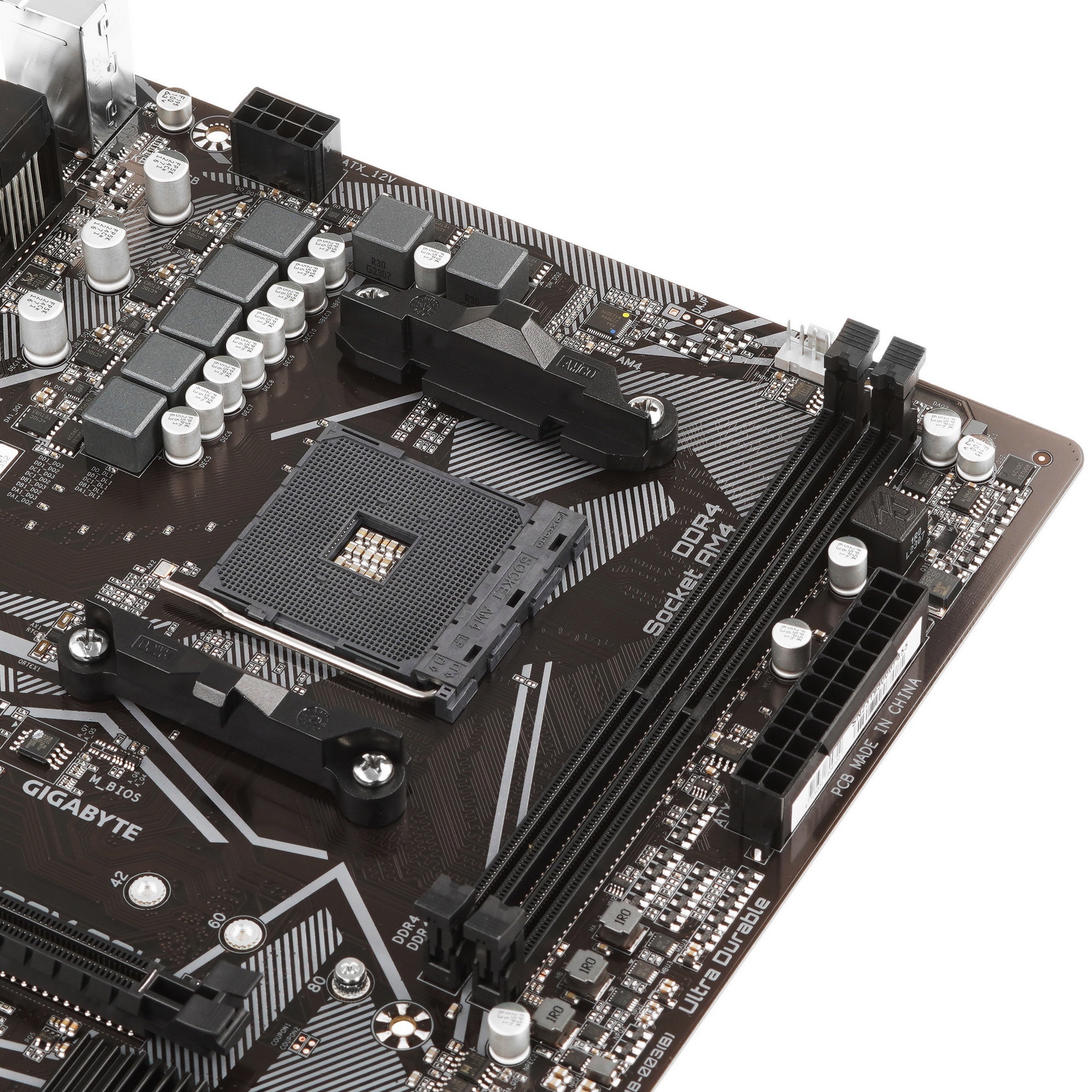 Материнская плата Gigabyte A520M S2H, AM4, AMD A520, 2xDDR4, 4xSATA, 1xM.2, 1xPCIe 3.0 x16, 2xPCIe x