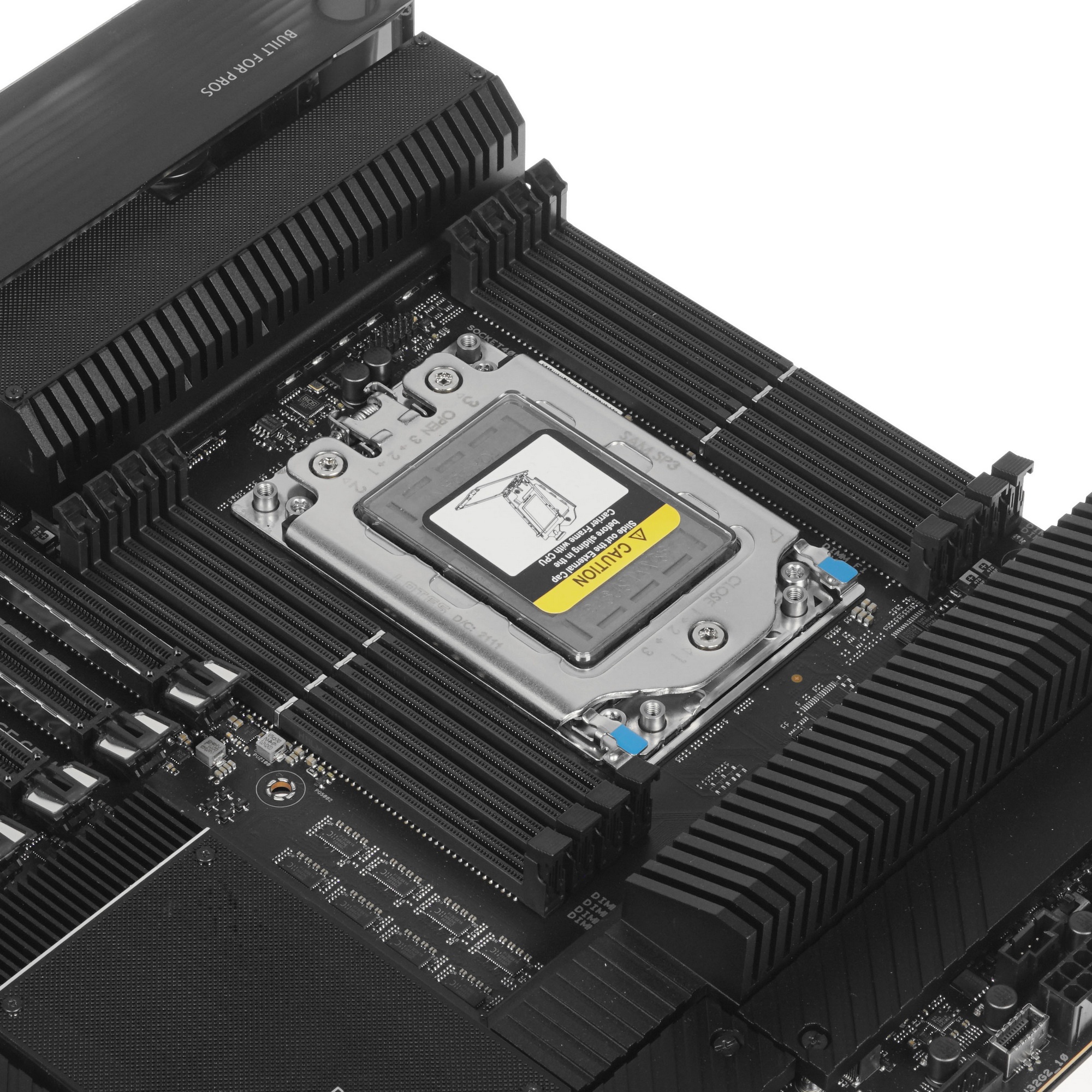 Материнская плата ASUS Pro WS WRX80E-SAGE SE WIFI, sWRX8, AMD WRX80, 8xDDR4, 8xSATA, 3xM.2, 7xPCI-E