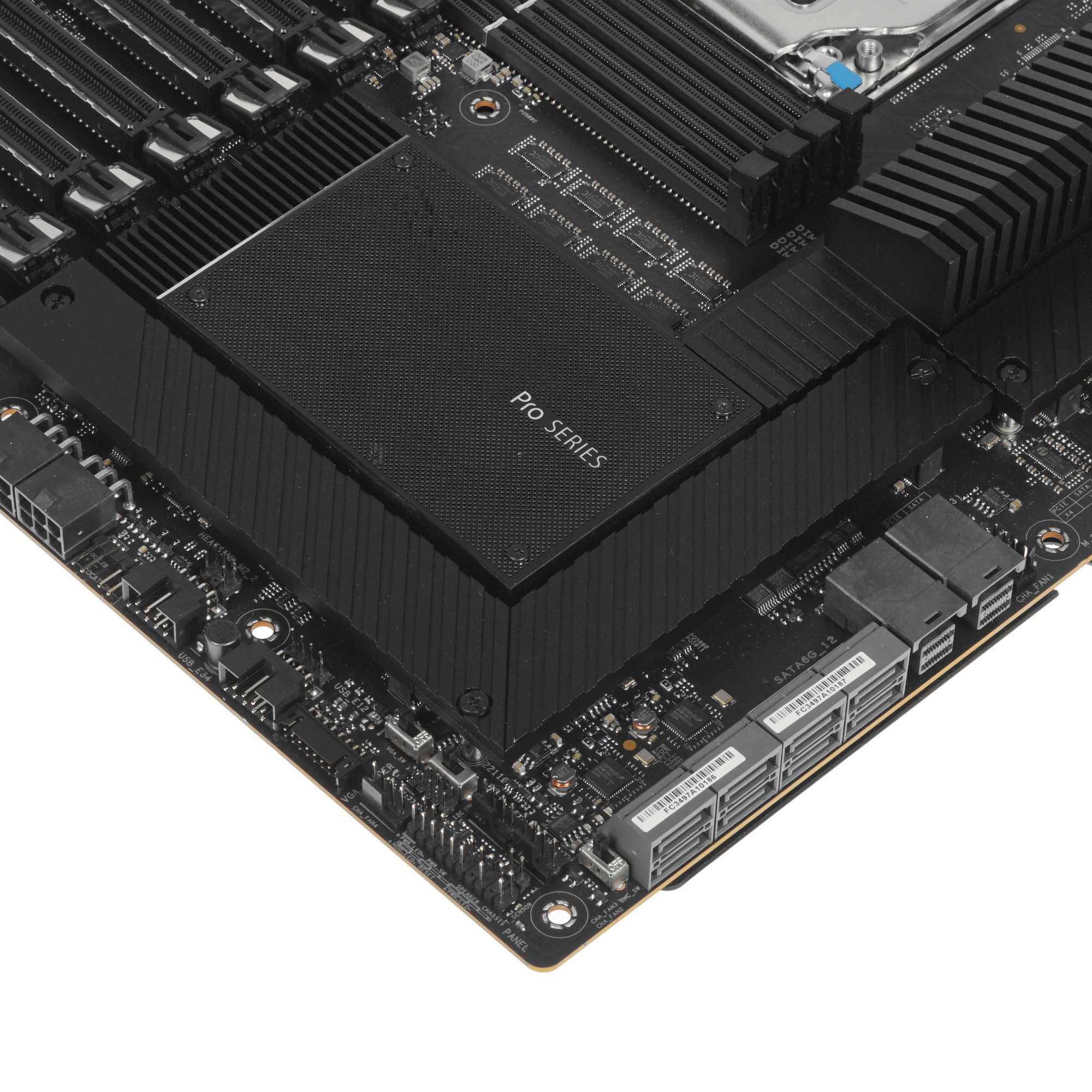 Материнская плата ASUS Pro WS WRX80E-SAGE SE WIFI, sWRX8, AMD WRX80, 8xDDR4, 8xSATA, 3xM.2, 7xPCI-E