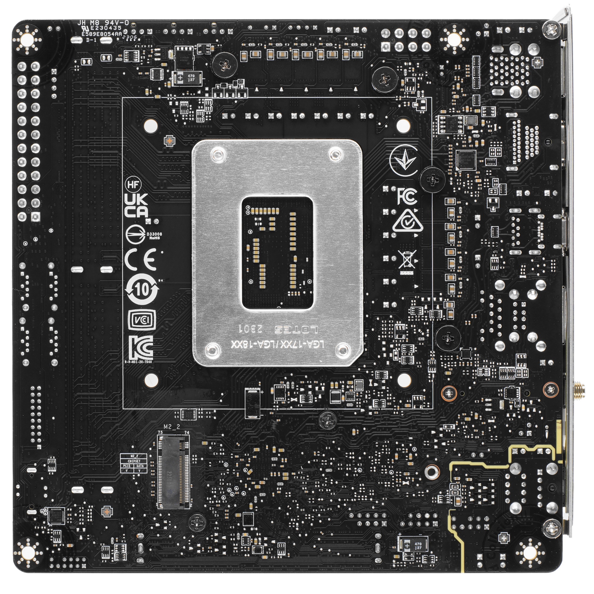 Материнская плата MSI MPG B760I EDGE WIFI, LGA 1700, Intel B760, 2xDDR5, 4xSATA, 2xM.2, 1xPCIe 5.0 x
