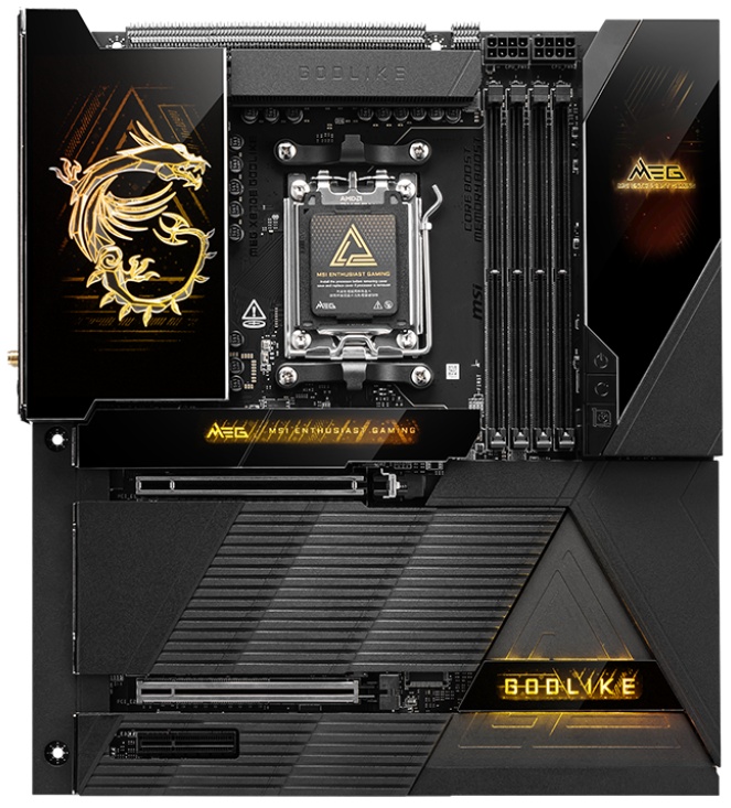 Материнская плата MSI AMD X870 SAM5 EATX MEG X870E GODLIKE