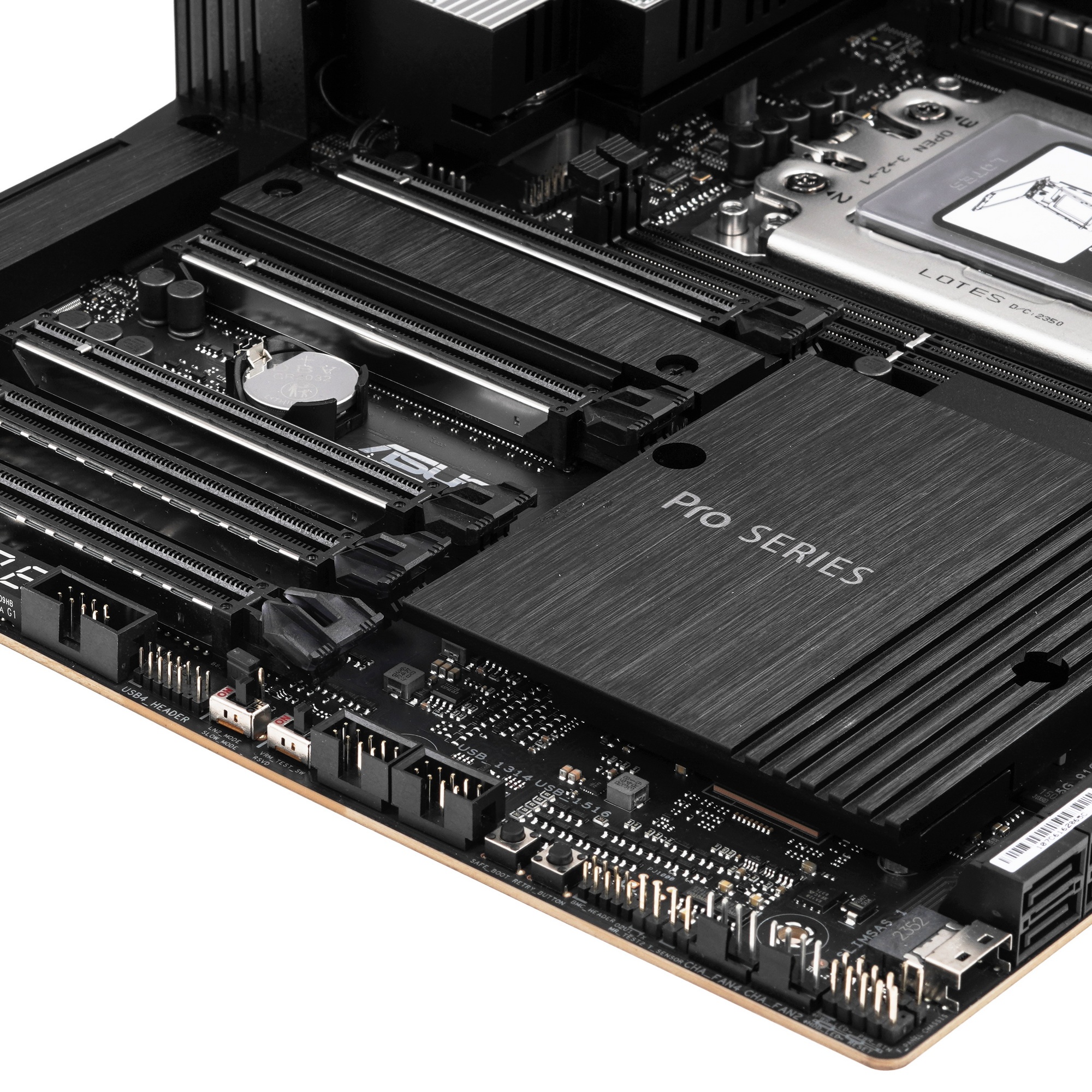 Материнская плата ASUS Pro WS TRX50-SAGE WIFI, sTR5, AMD TRX50, 4xDDR5, 4xSATA, 3xM.2, 1xSlimSAS, 1x