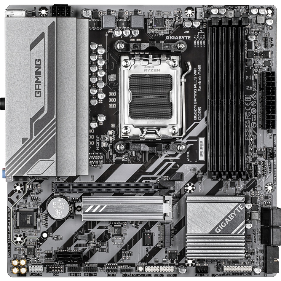 Материнская плата Gigabyte B650M GAMING PLUS WIFI, RTL