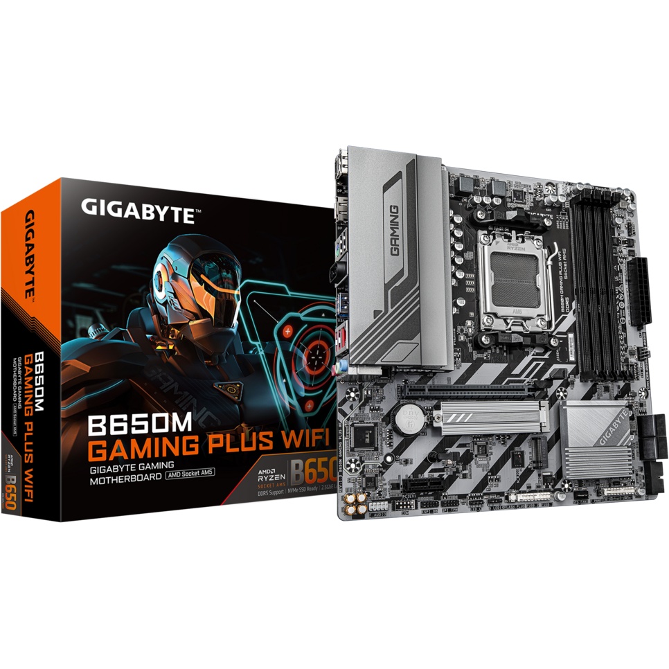 Материнская плата Gigabyte B650M GAMING PLUS WIFI, RTL