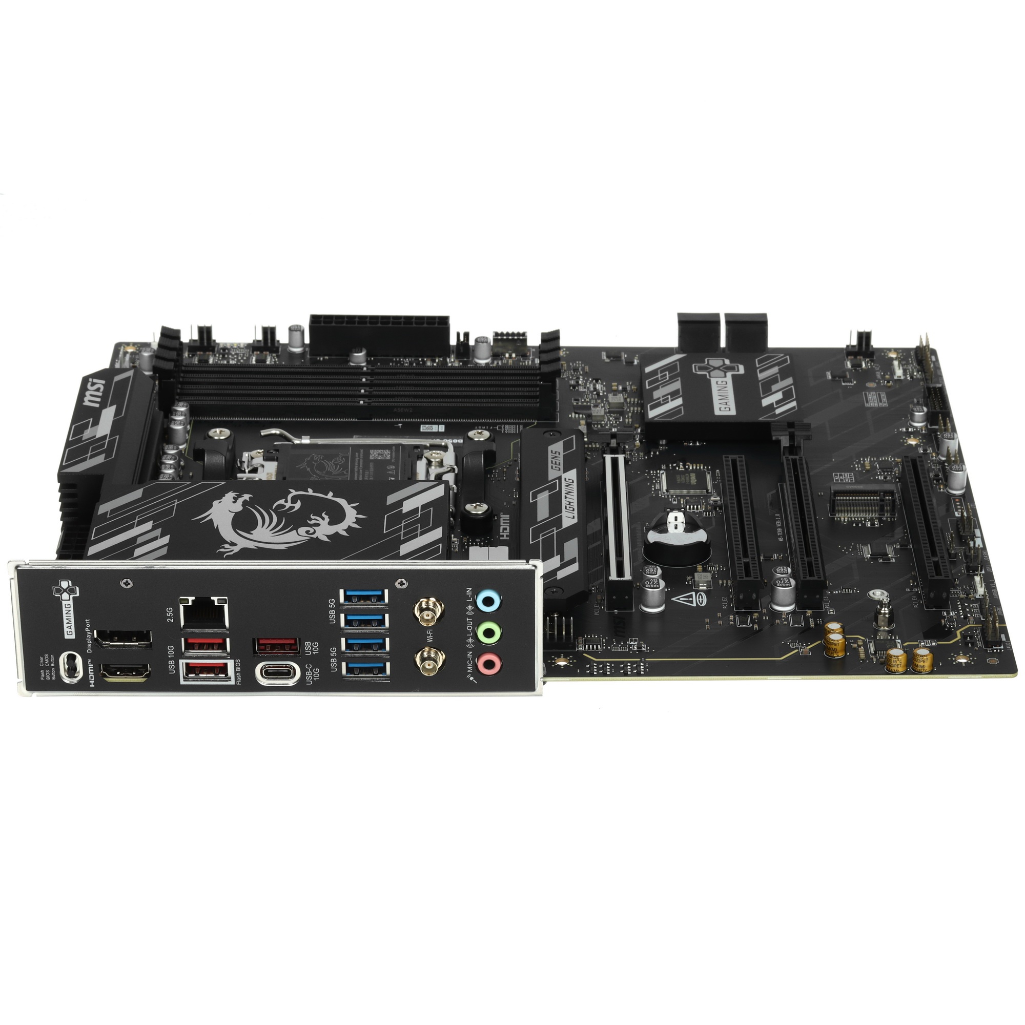 Материнская плата MSI B850 GAMING PRO WIFI6E B850, AM5, 4*DDR5, 4*PCIEx16, 2*M.2, 2*TypeC, 3*USB3.2G