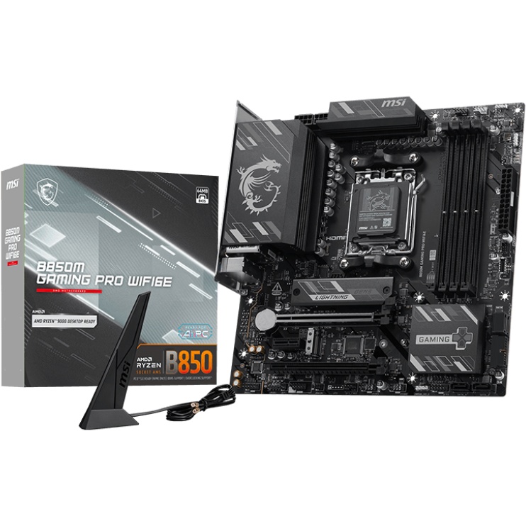 Материнская плата MSI B850M GAMING PRO WIFI6E