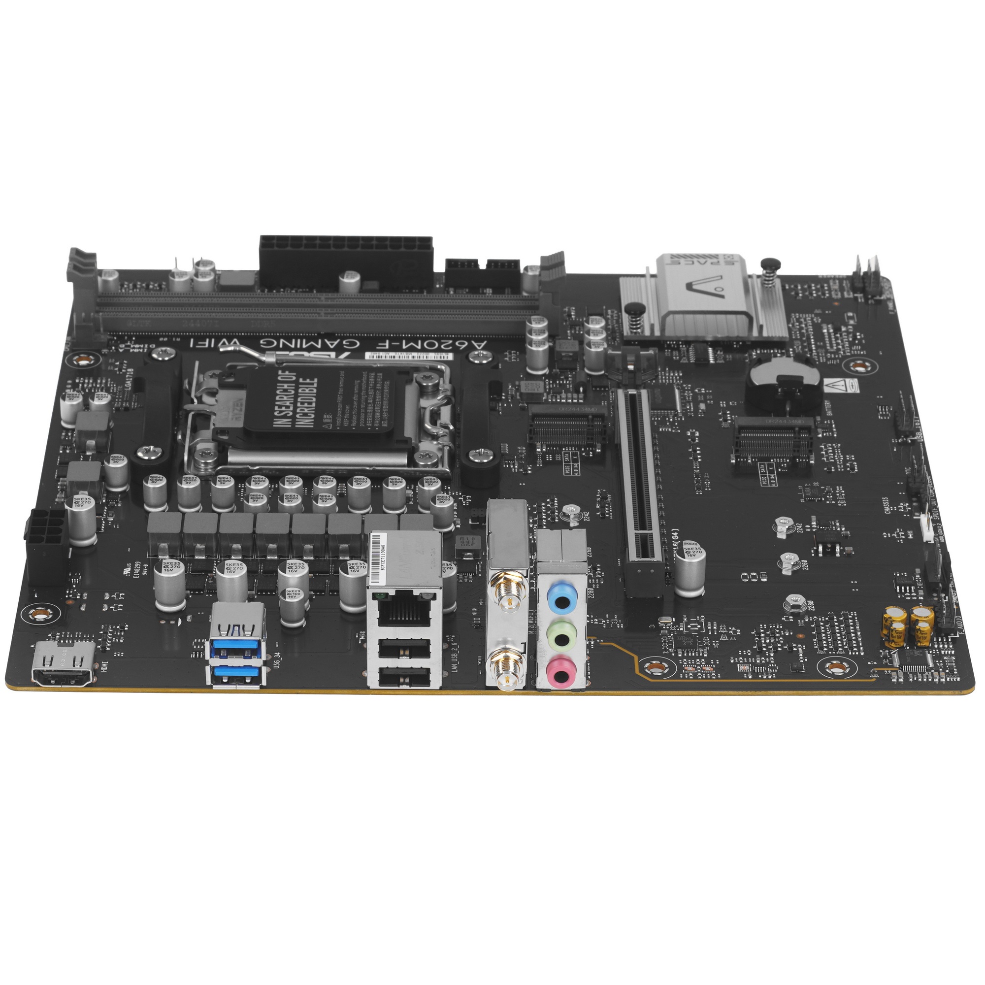 Материнская плата ASUS A620M-F GAMING WIFI (AM5/A620/2xDDR5/mATX/RAID/HDMI/2xUSB 2.0/2xUSB 3.1) (A62