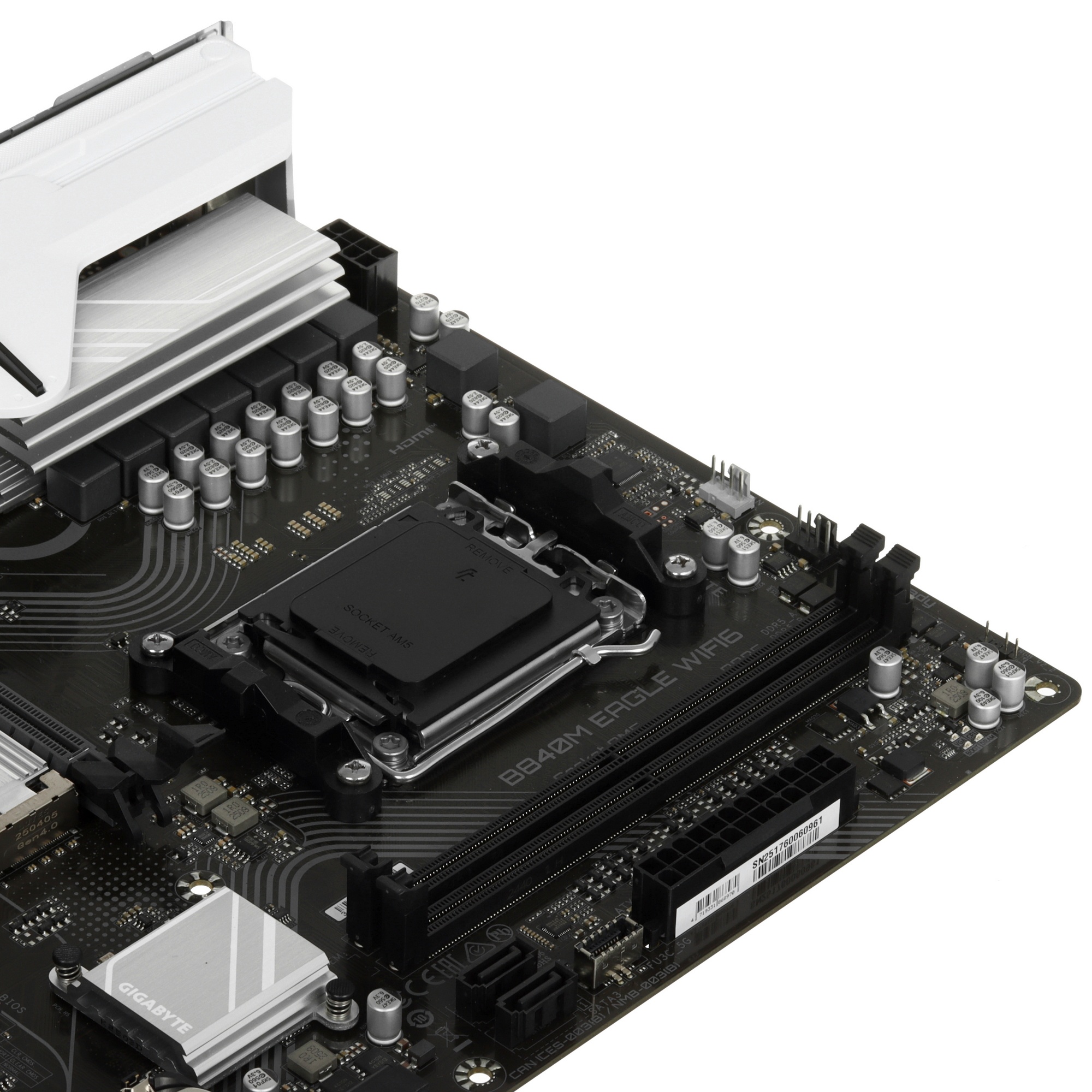 Материнская плата Gigabyte B840M EAGLE WIFI6, RTL