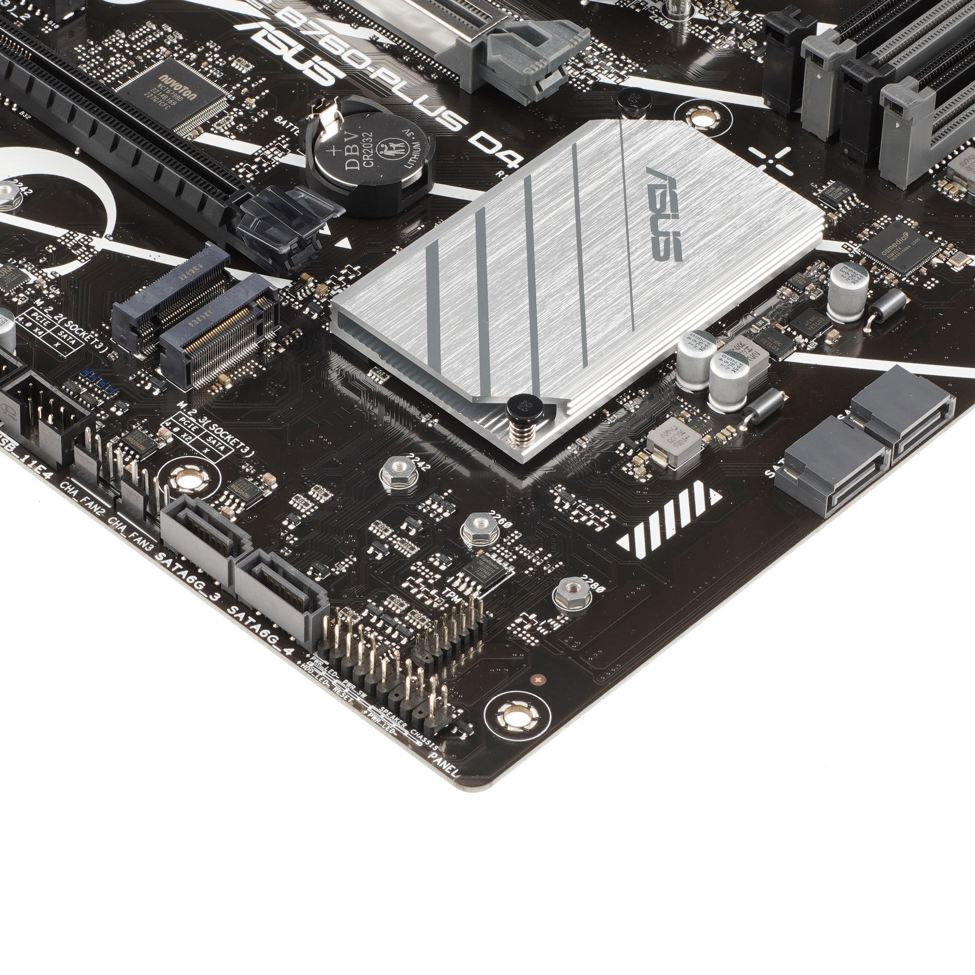 Материнская плата ASUS PRIME B760-PLUS D4, LGA 1700, Intel B760, 4xDDR4, 4xSATA, 3xM.2, 1xPCIe 4.0 x
