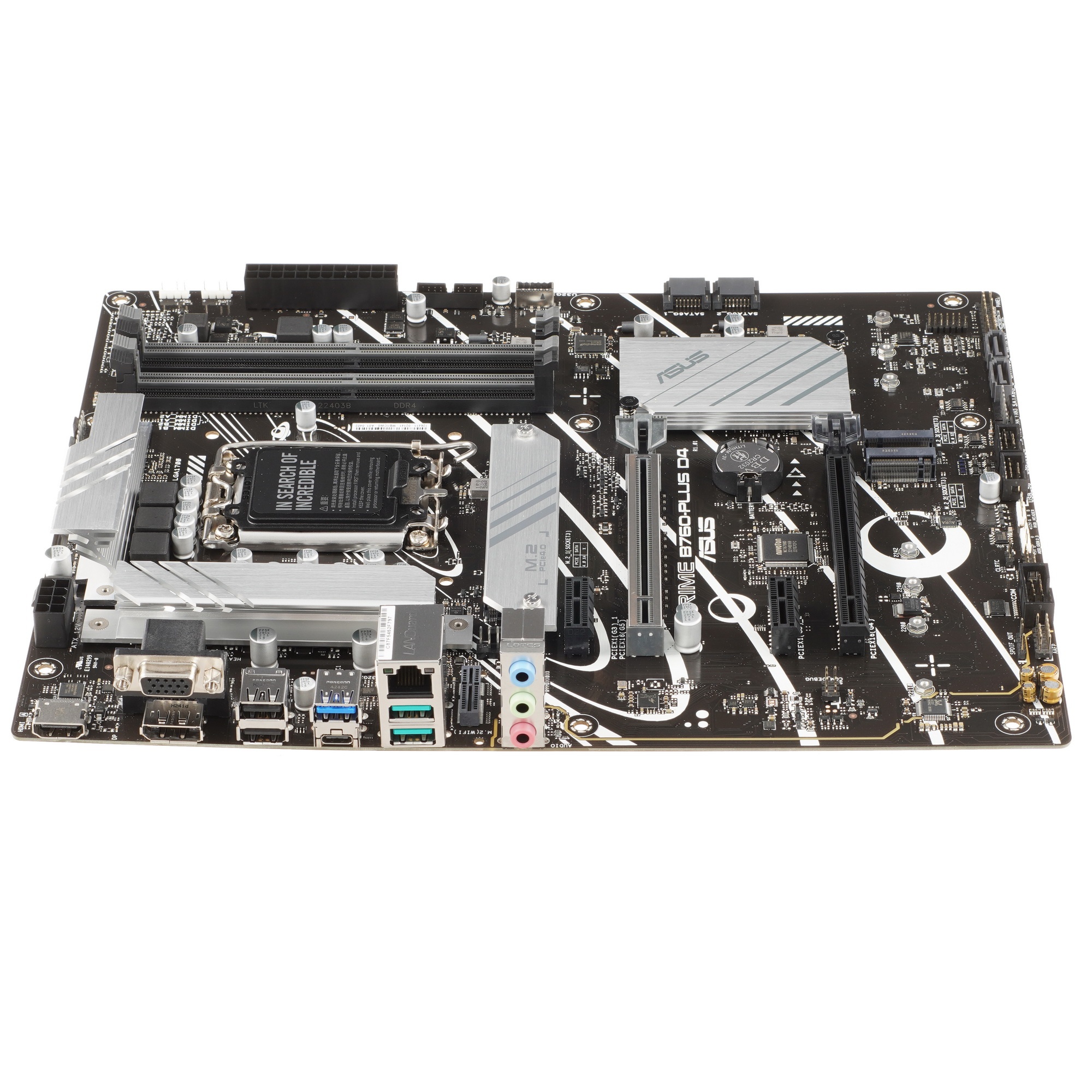 Материнская плата ASUS PRIME B760-PLUS D4, LGA 1700, Intel B760, 4xDDR4, 4xSATA, 3xM.2, 1xPCIe 4.0 x