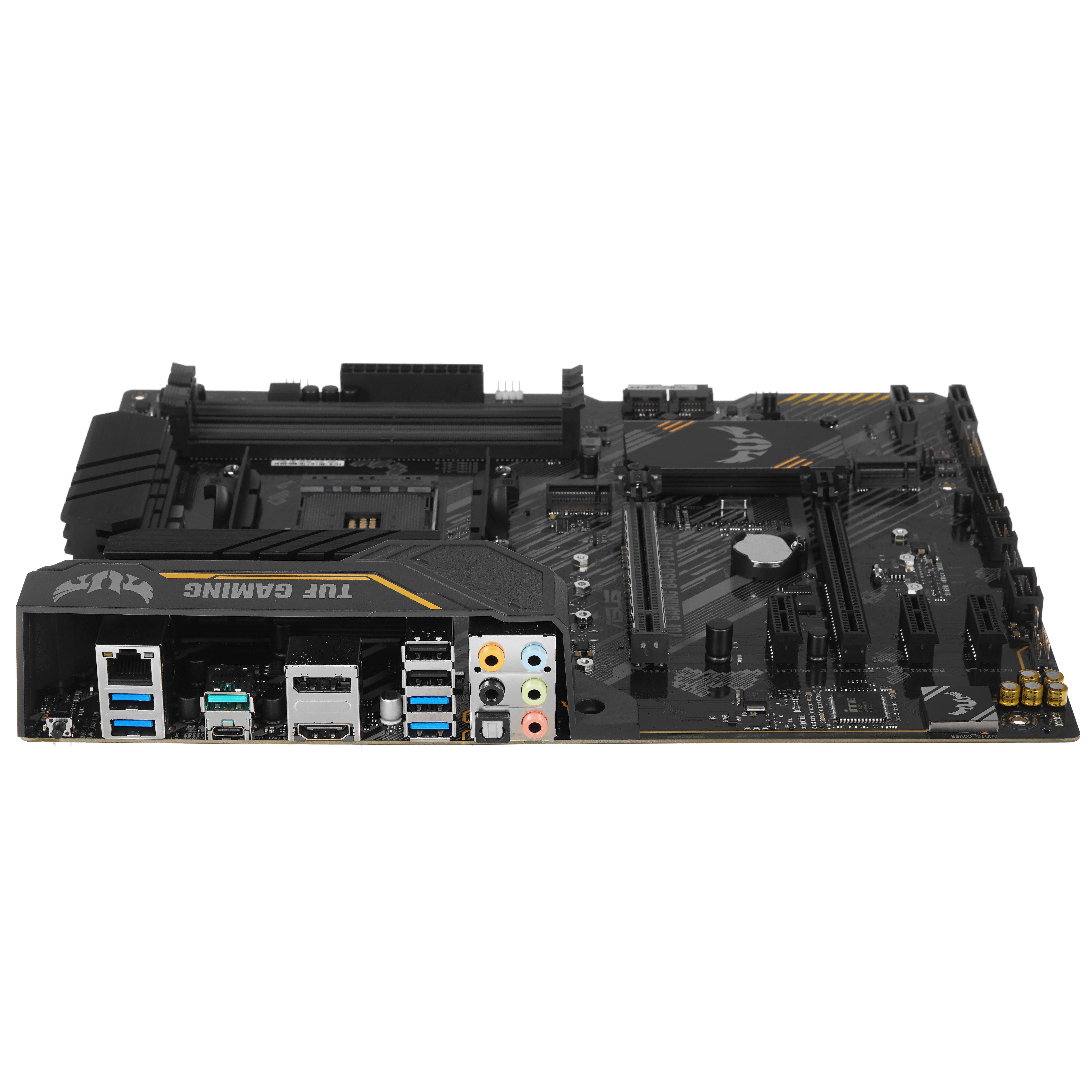 Материнская плата ASUS TUF GAMING B450-PLUS II, AM4, AMD B450, 4xDDR4, 6xSATA, 2xM.2, 1xPCI-E 3.0 x1