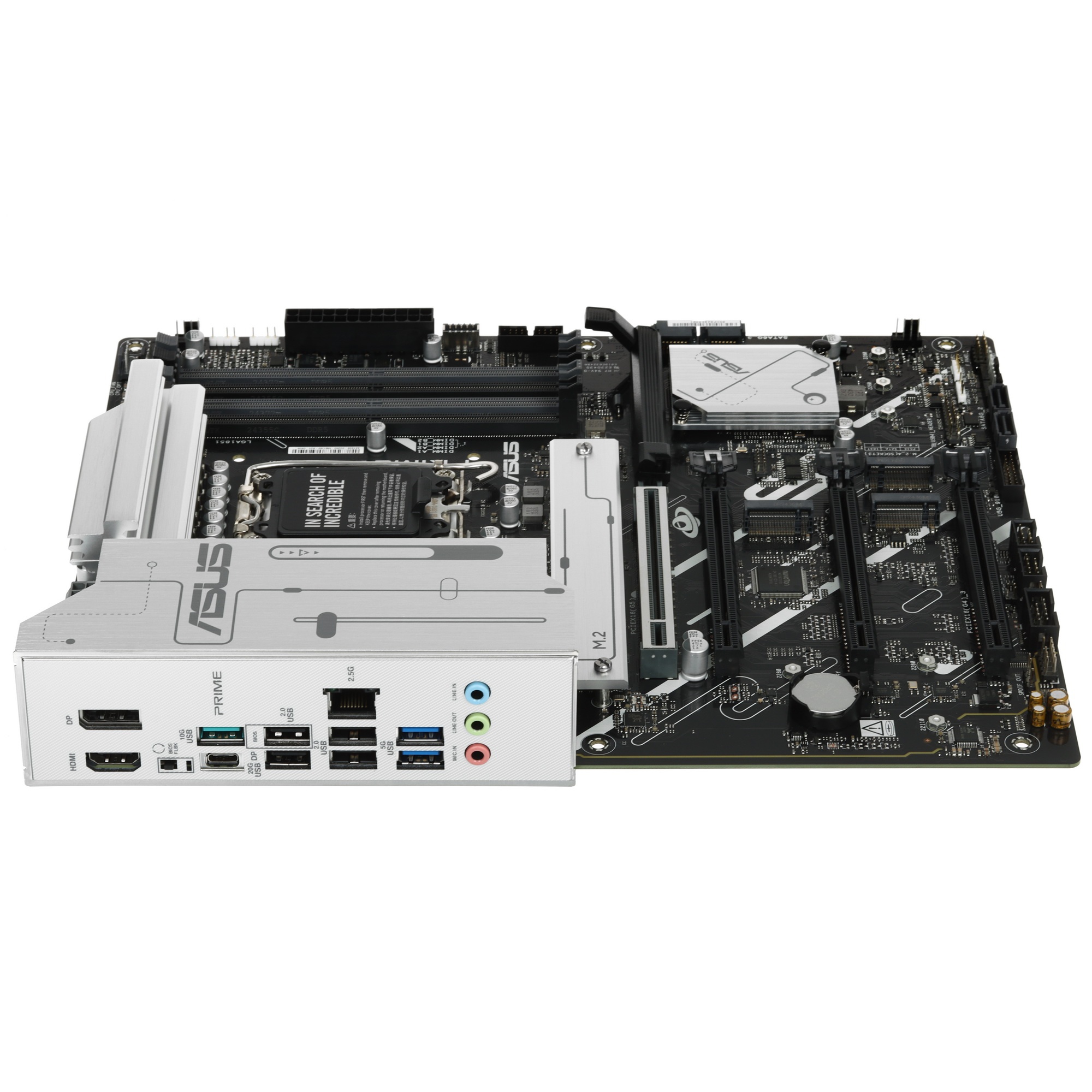 Материнская плата ASUS PRIME Z890-P, LGA 1851, Intel Z890, 4xDDR5, 4xSATA, 4xM.2, 1xPCIe 5.0 x16, 2x
