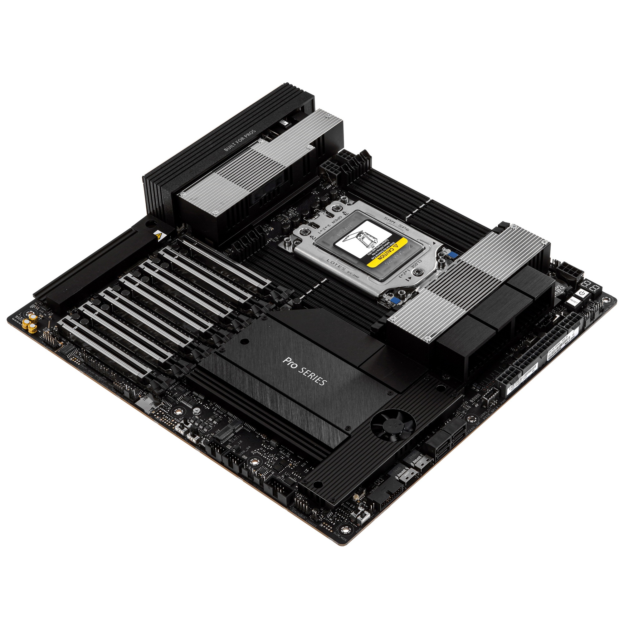 Материнская плата ASUS Pro WS WRX90E-SAGE SE, sTR5, AMD WRX90, 8xDDR5, 4xSATA, 4xM.2, 6xPCI-E 5.0 x1
