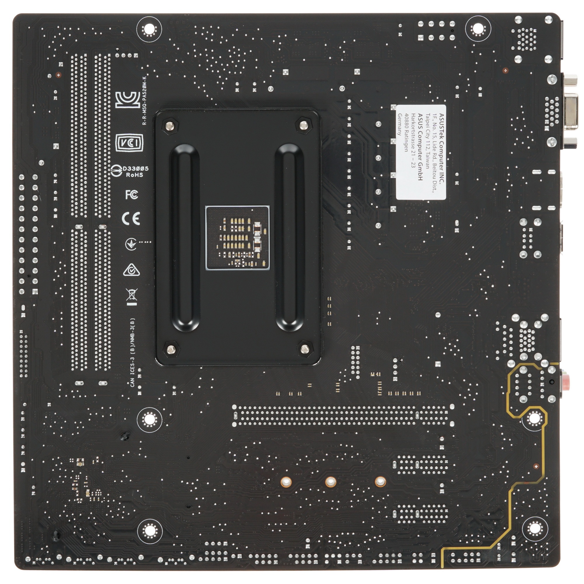Материнская плата ASUS PRIME A520M-K, AM4, AMD A520, 2xDDR4, 4xSATA, 1xM.2, 1xPCIe 3.0 x16, 1xPCIe x