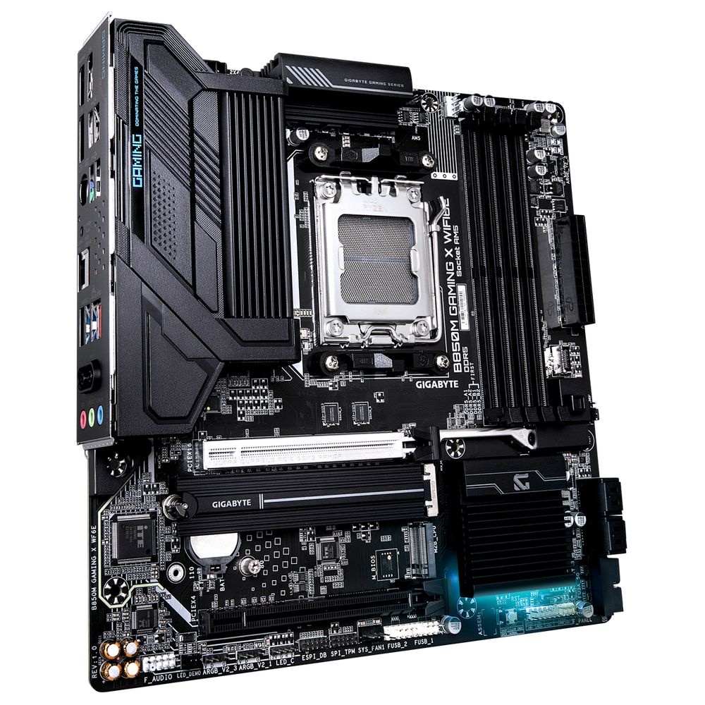 Материнская плата Gigabyte Badpack B850M GAMING X WIFI6E, Socket AM5, AMD B850, 4xDDR5-5200, HDMI+DP