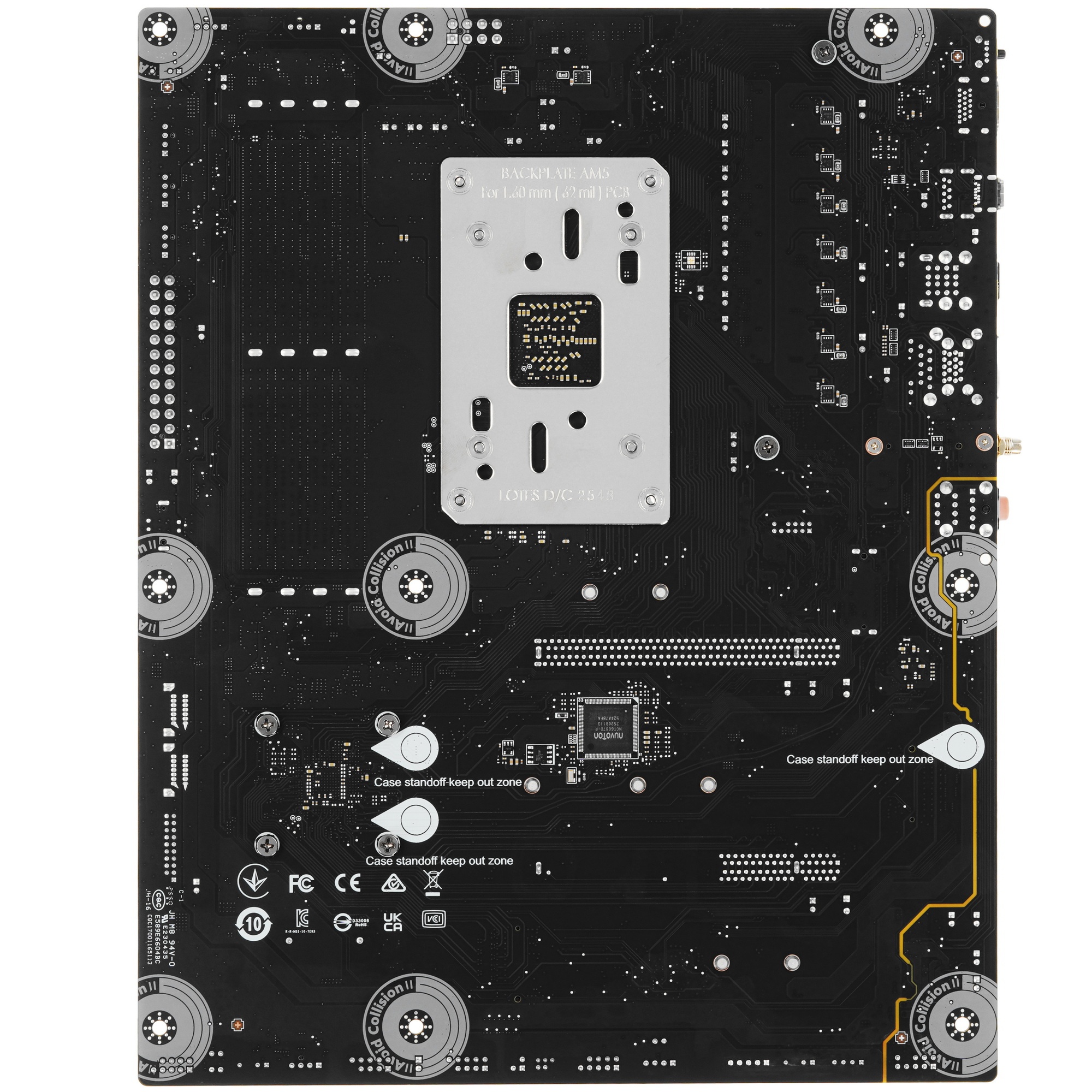 Материнская плата MSI PRO B840-S EVO WIFI6E Socket AM5 AMD B840 4xDDR5 ATX AC`97 8ch(7.1) 2.5Gg RAID