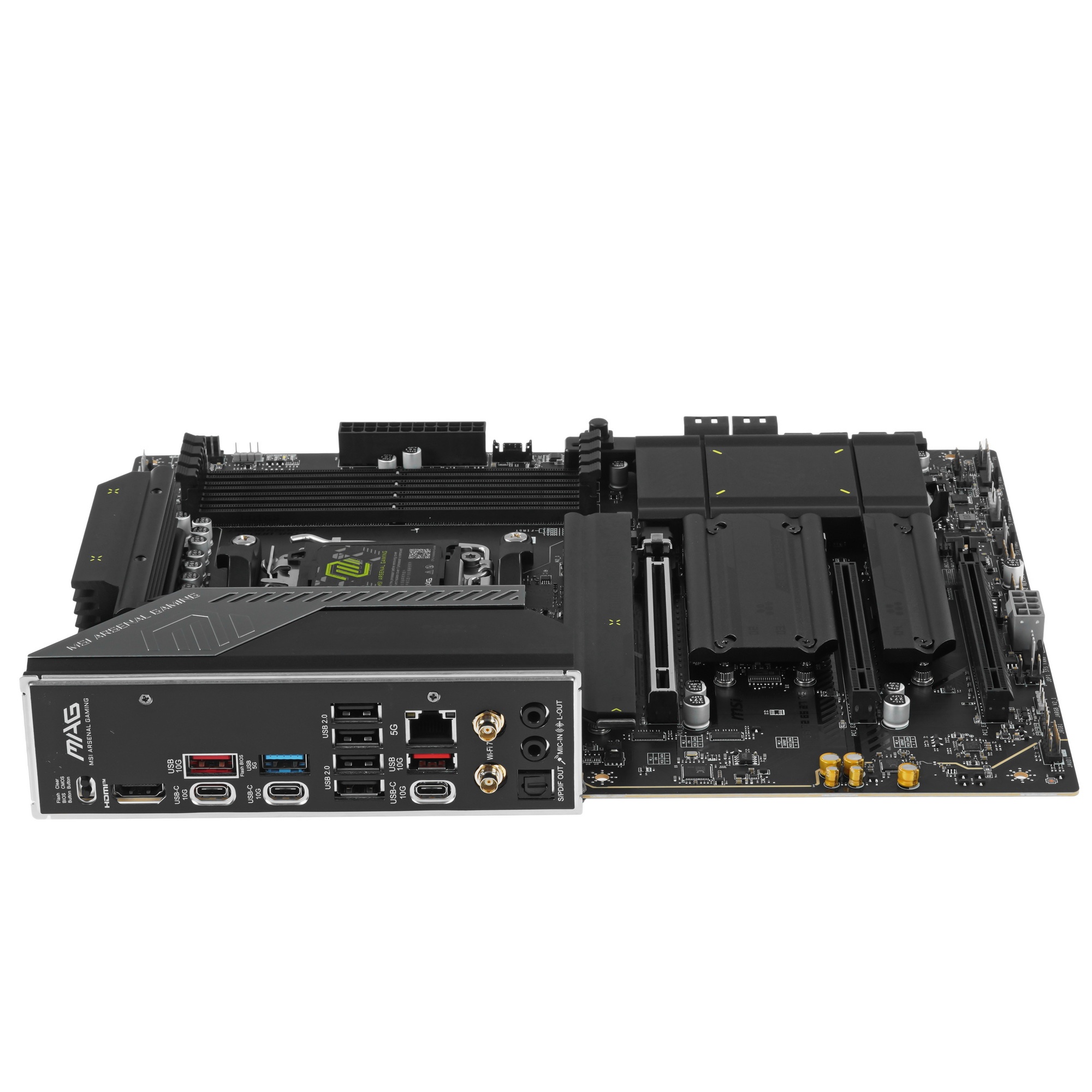 Материнская плата MSI MAG B850 TOMAHAWK MAX WIFI II Socket AM5 AMD B850 4xDDR5 ATX AC`97 8ch(7.1) 5G