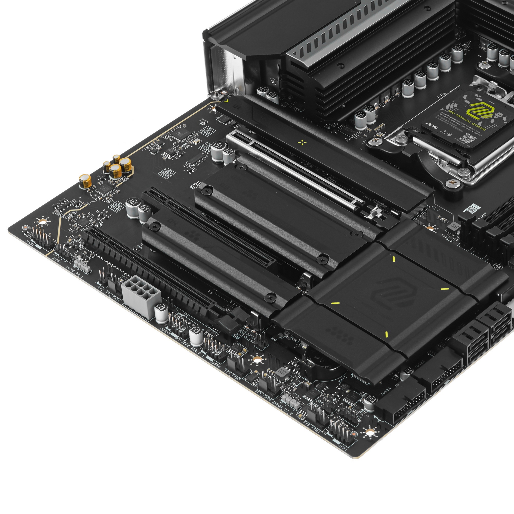 Материнская плата MSI MAG B850 TOMAHAWK MAX WIFI II Socket AM5 AMD B850 4xDDR5 ATX AC`97 8ch(7.1) 5G