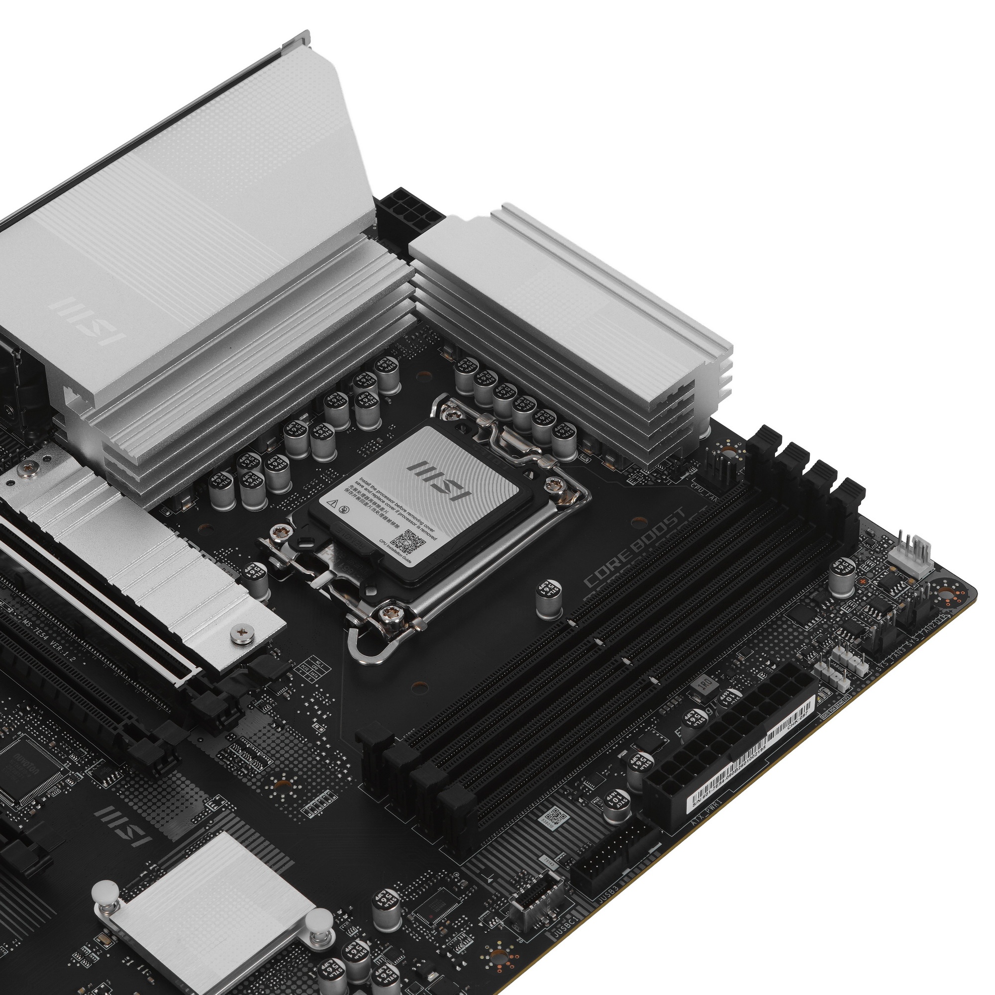 Материнская плата MSI PRO Z890-S WIFI6E Soc-1851 Intel Z890 4xDDR5 ATX AC`97 8ch(7.1) 2.5Gg RAID+HDM