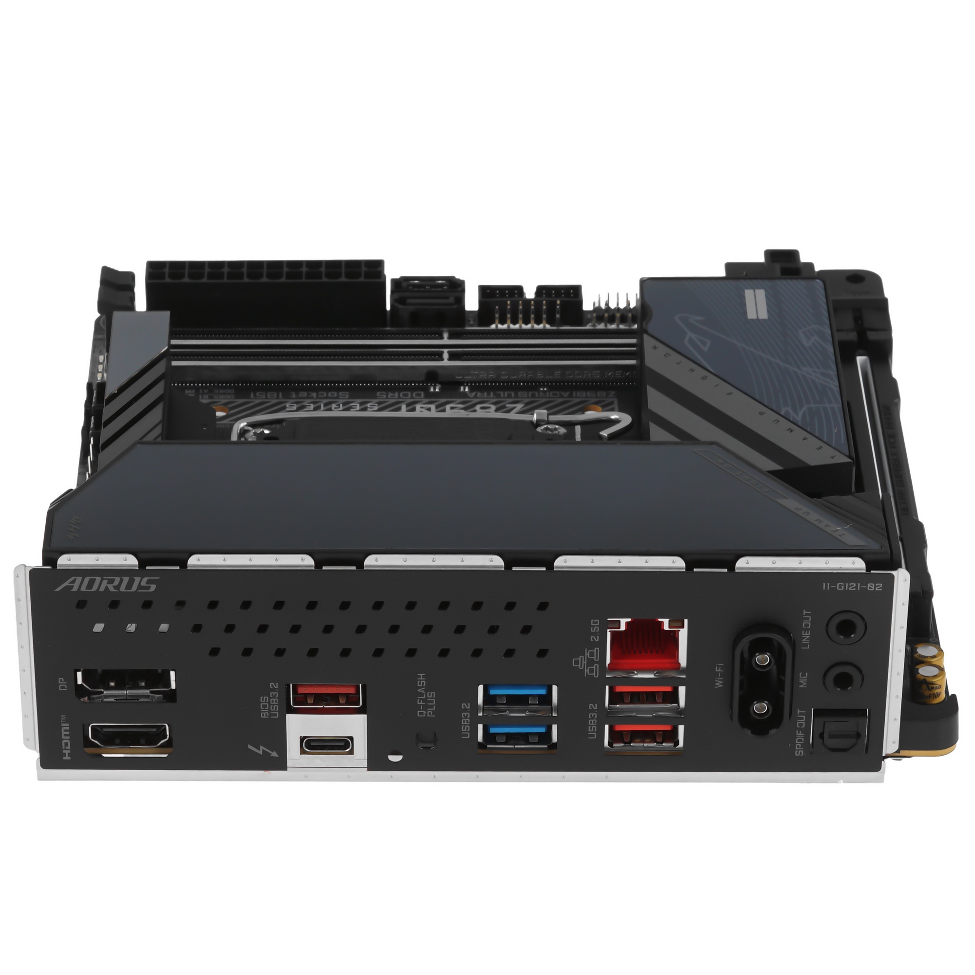 Материнская плата Gigabyte Z890I AORUS ULTRA, LGA 1851, Intel Z890, 2xDDR5, 2xSATA, 2xM.2, 1xPCIe 5.