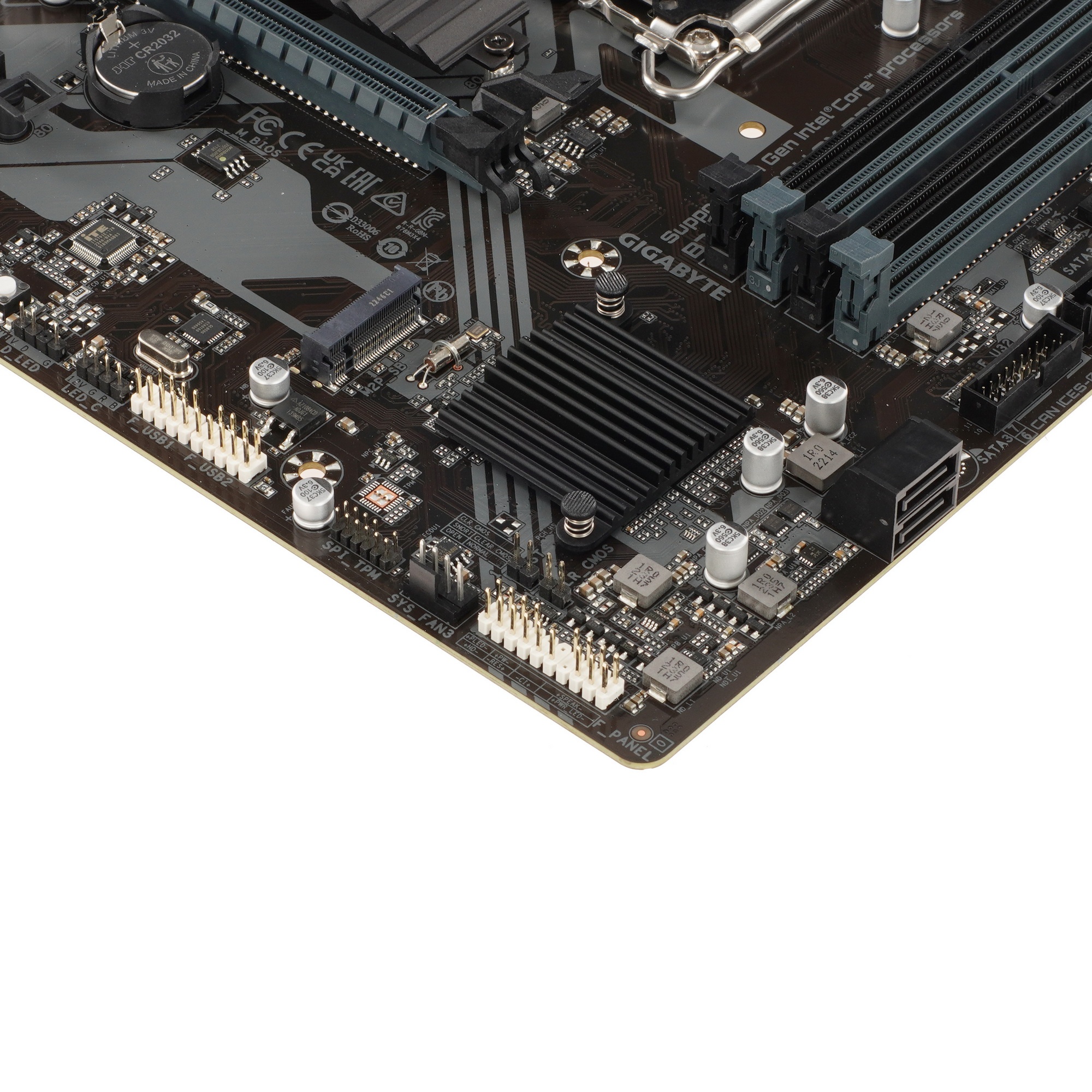 Материнская плата Gigabyte B760 S1700 MATX B760M DS3H AX DDR4 1.3