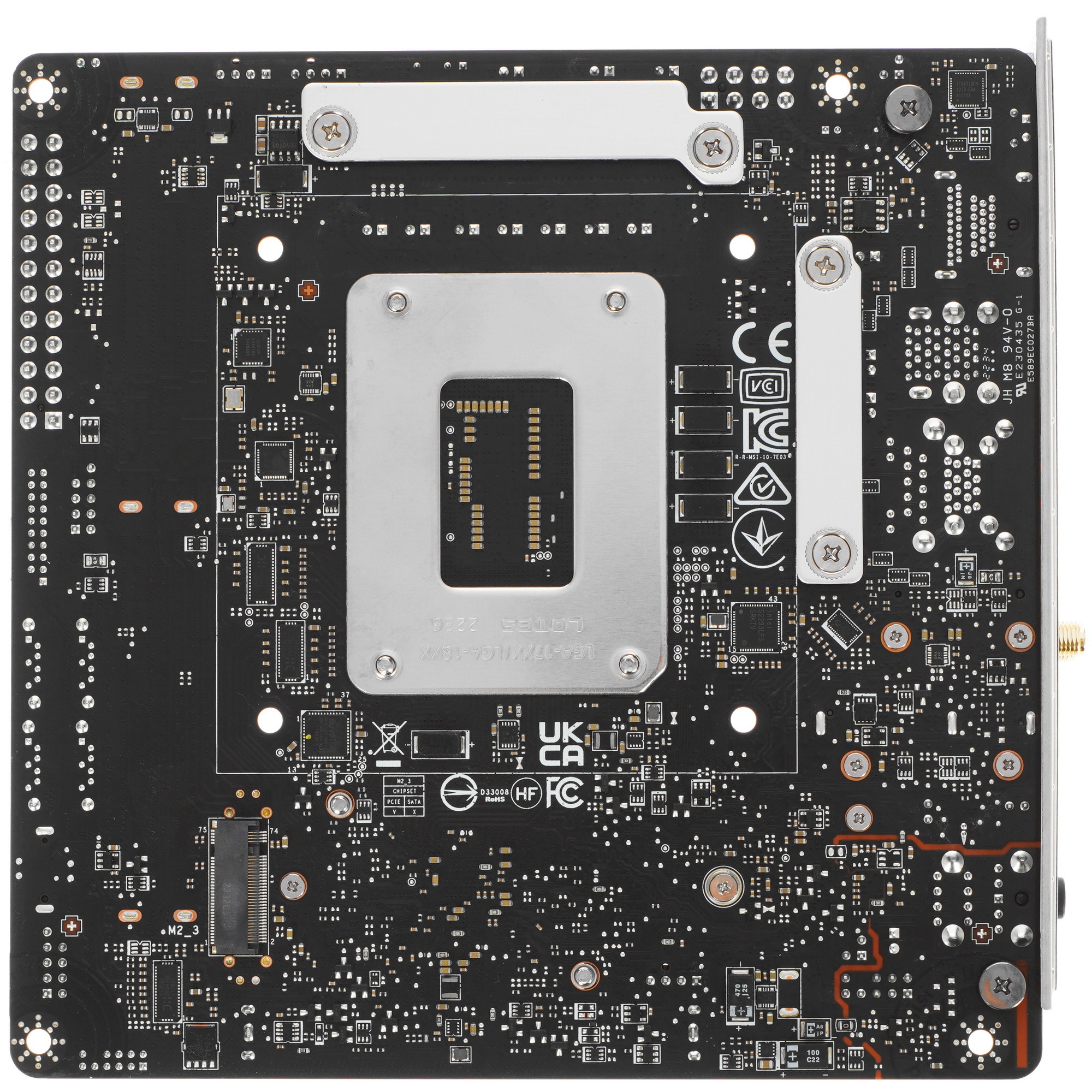 Материнская плата MSI MPG Z790I EDGE WIFI, LGA 1700,  Intel Z790, 2xDDR5, 4xSATA, 3xM.2, 1xPCIe 5.0