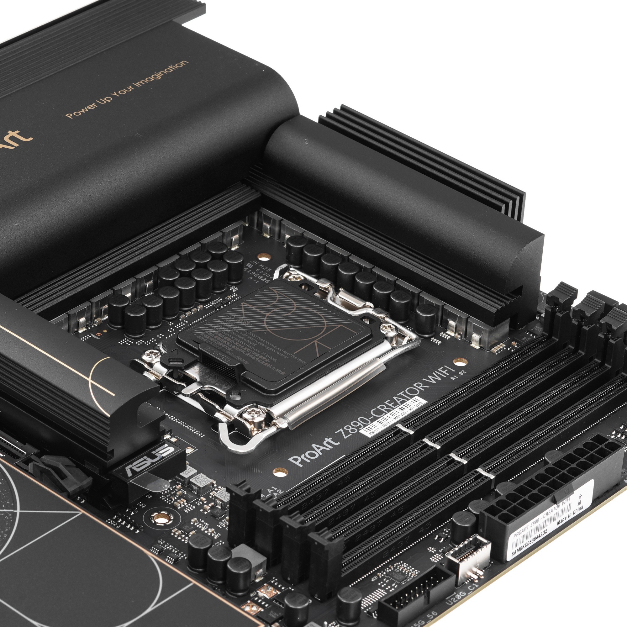 Материнская плата ASUS ProArt Z890-CREATOR WIFI, LGA 1851, Intel Z890, 4xDDR5, 4xSATA, 5xM.2, 2xPCIe