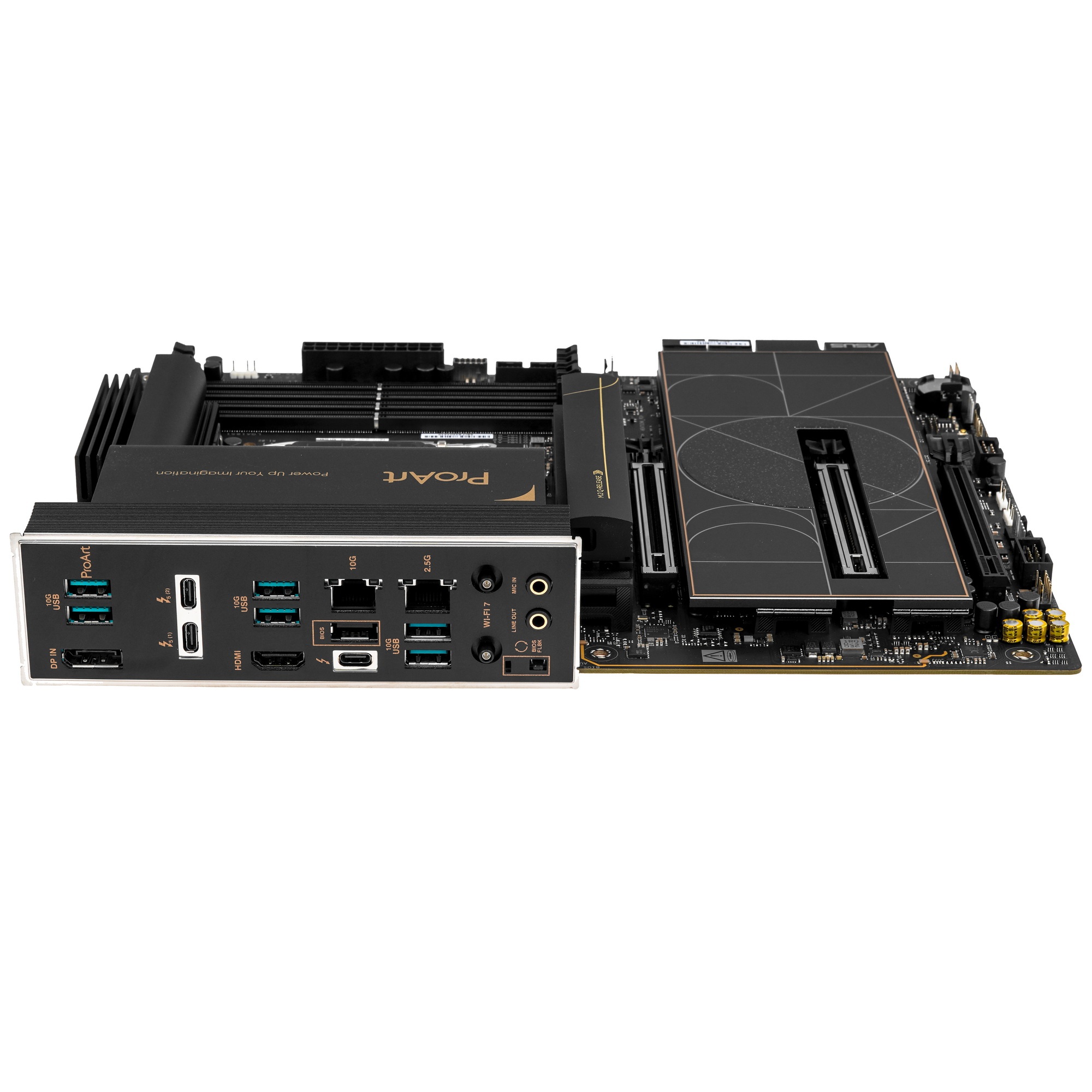 Материнская плата ASUS ProArt Z890-CREATOR WIFI, LGA 1851, Intel Z890, 4xDDR5, 4xSATA, 5xM.2, 2xPCIe