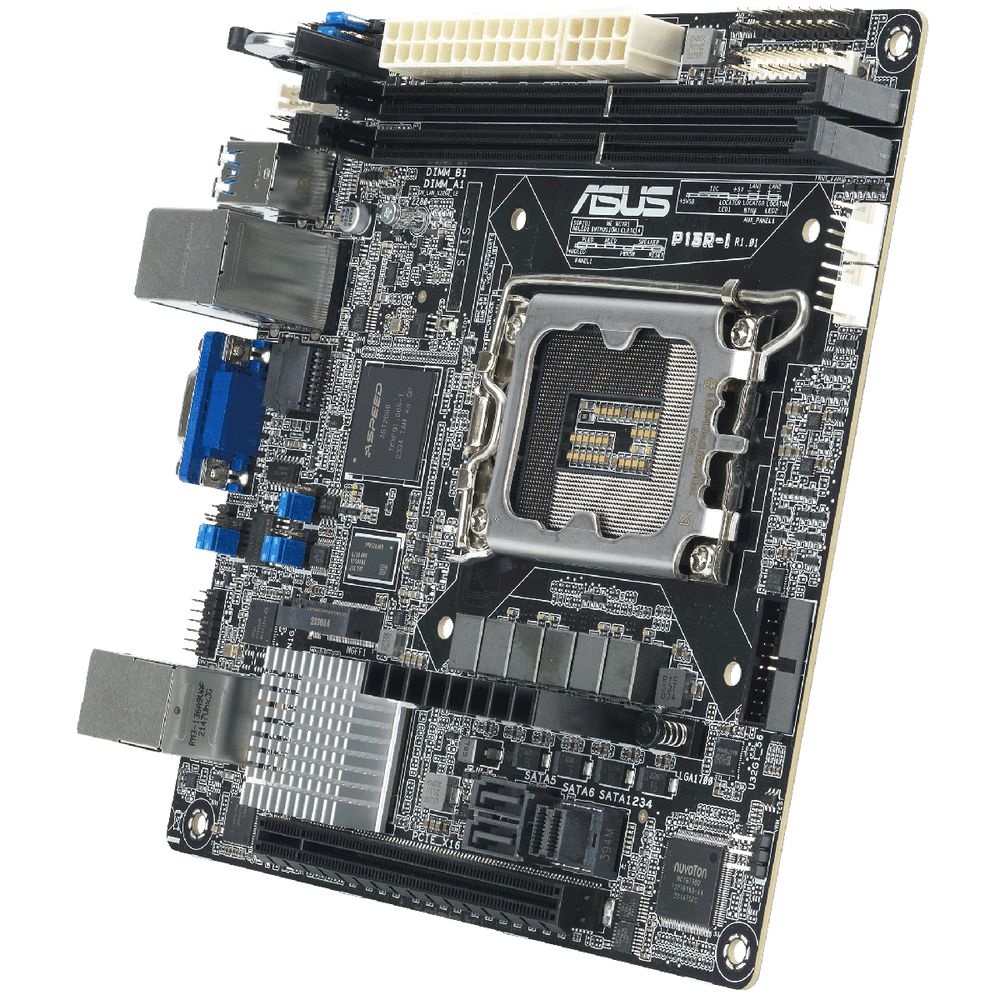 Материнская плата ASUS P13R-I LGA1700 mini-ITX 2xDDR5 PCIEx16 M.2 VGA 2xGLAN