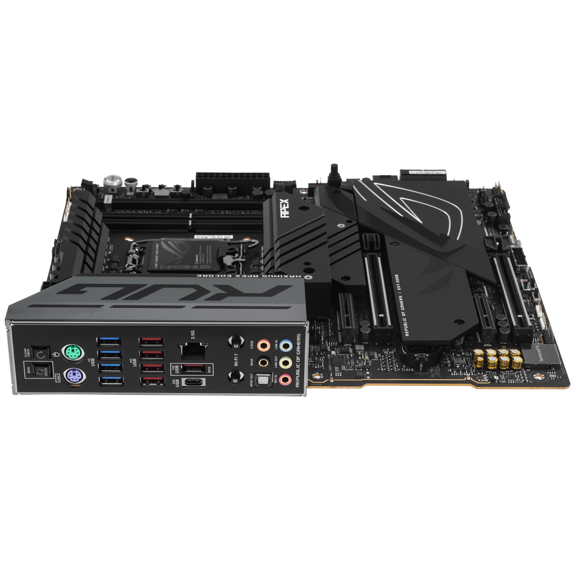 Материнская плата ASUS ROG MAXIMUS Z790 APEX ENCORE, LGA 1700, Intel Z790, 2xDDR5, 4xSATA, 3xM.2, 1x