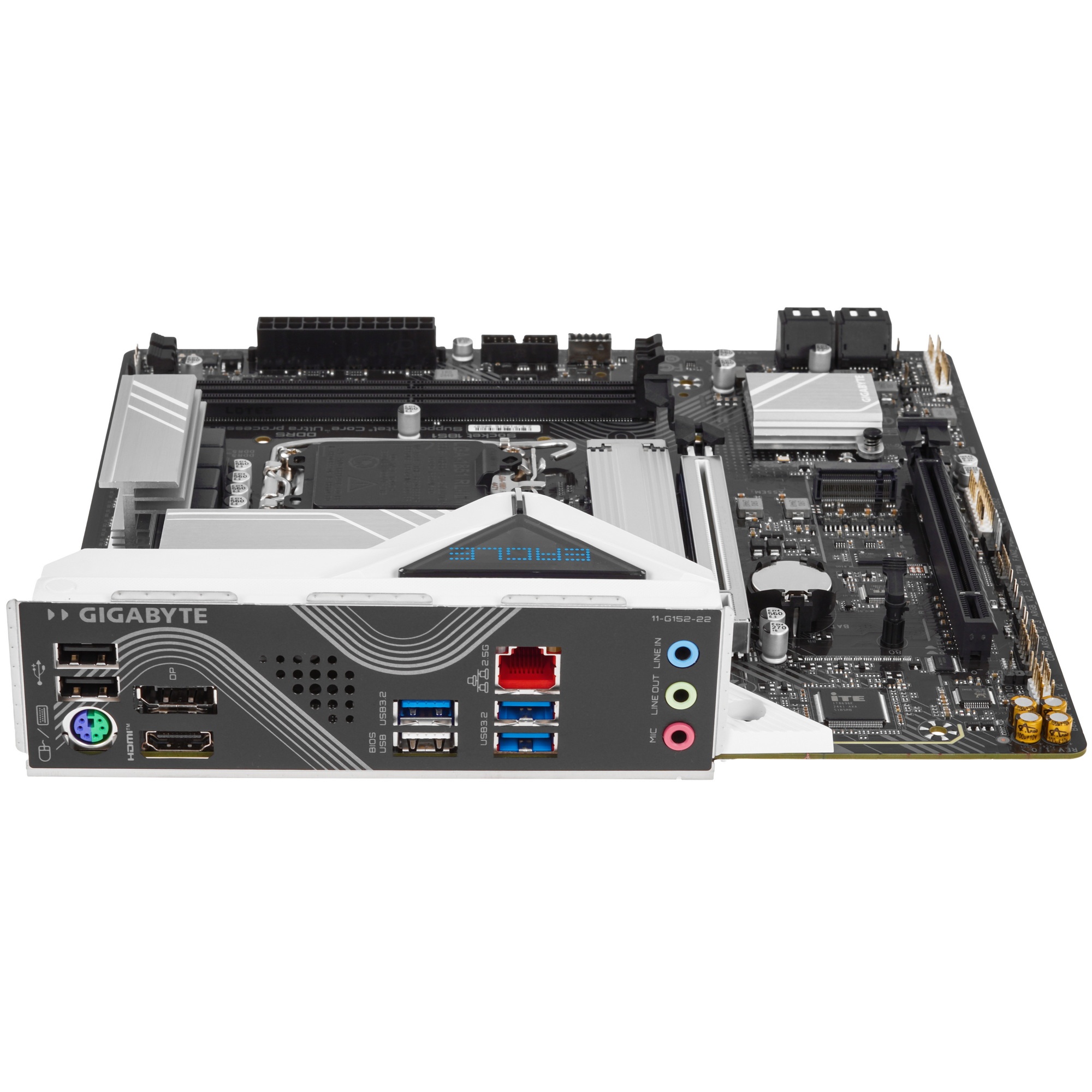 Материнская плата Gigabyte B860M EAGLE V2 LGA 1851, Intel B860, 2xDDR5-6400MHz, 2xPCI-Ex16, 2xM.2, m